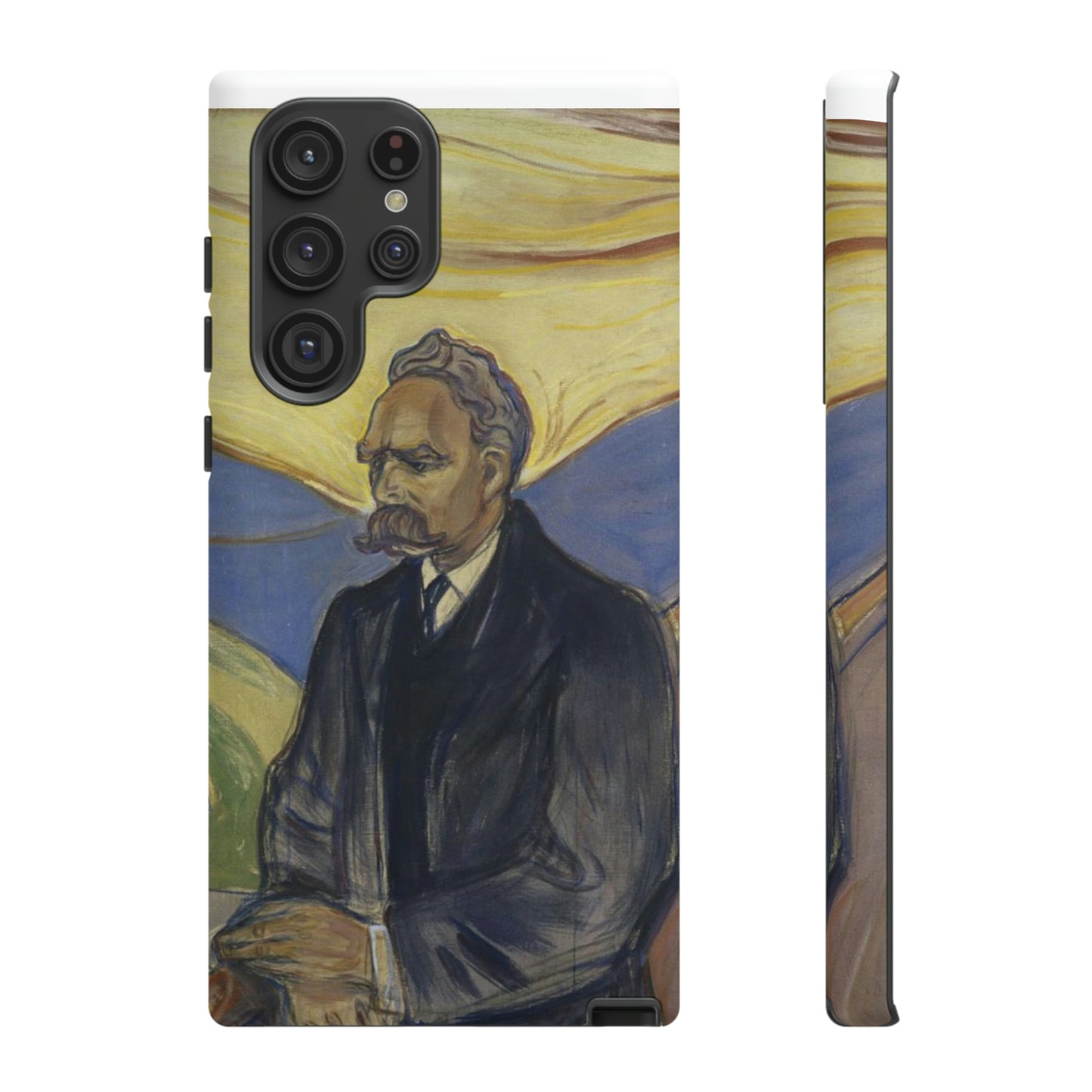 Friederich Nietzsche by Edvard Munch - Cell Phone Case