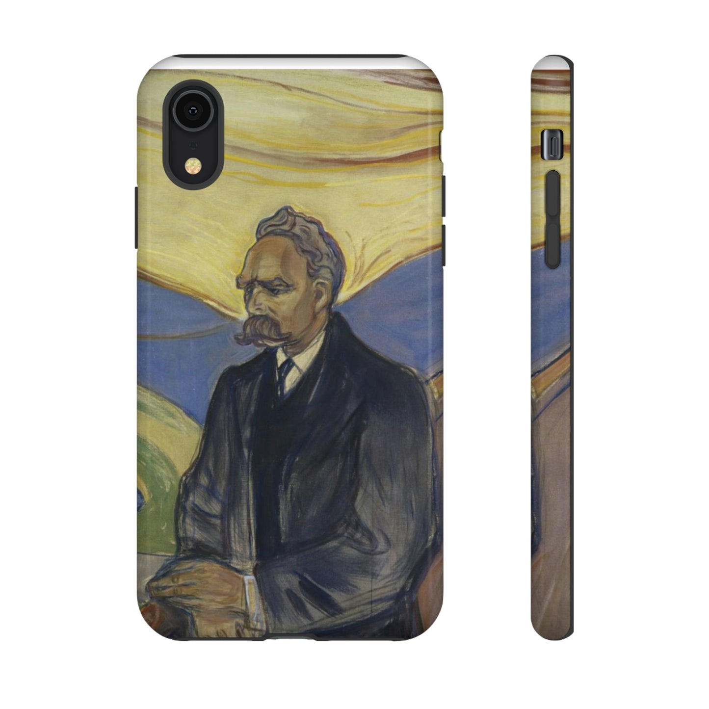 Friederich Nietzsche by Edvard Munch - Cell Phone Case