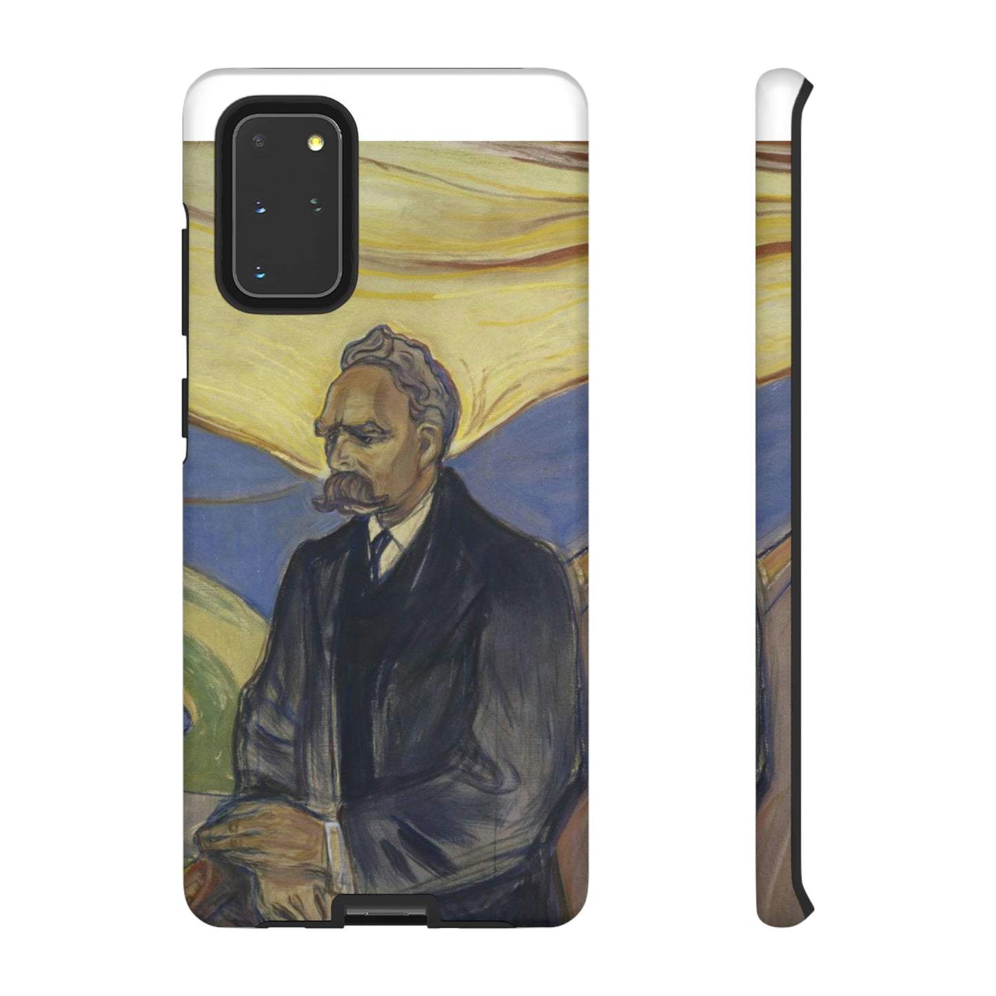 Friederich Nietzsche by Edvard Munch - Cell Phone Case