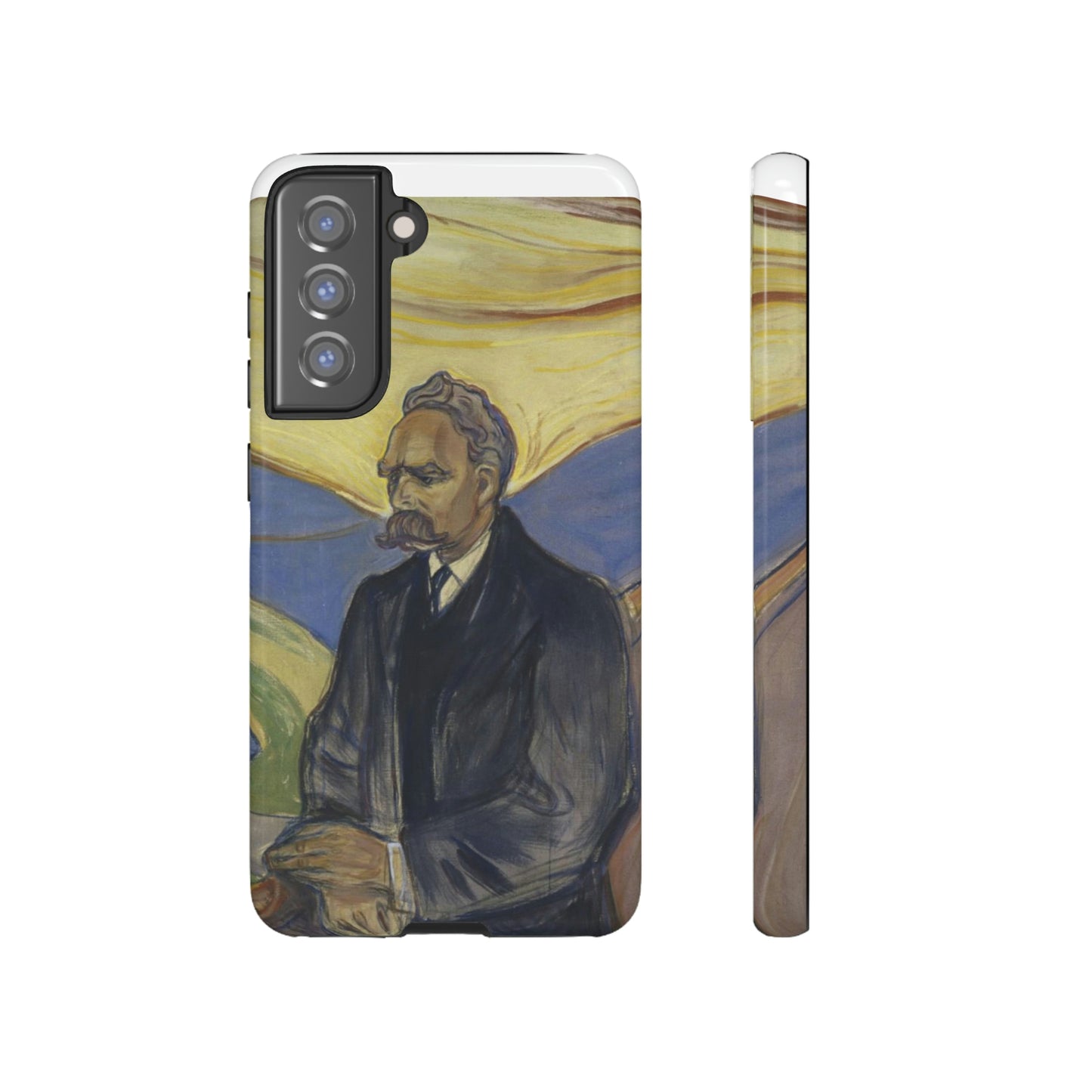 Friederich Nietzsche by Edvard Munch - Cell Phone Case