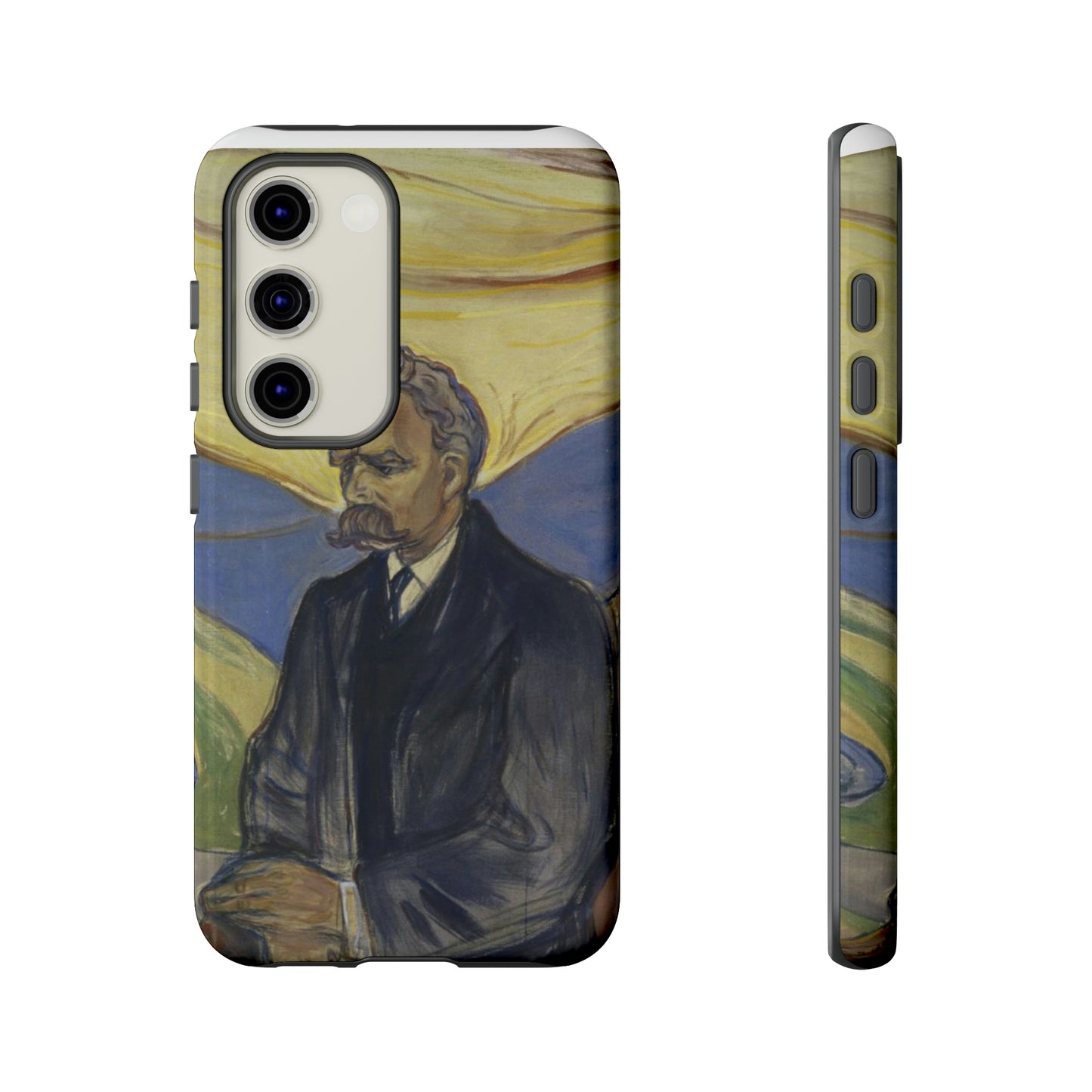 Friederich Nietzsche by Edvard Munch - Cell Phone Case