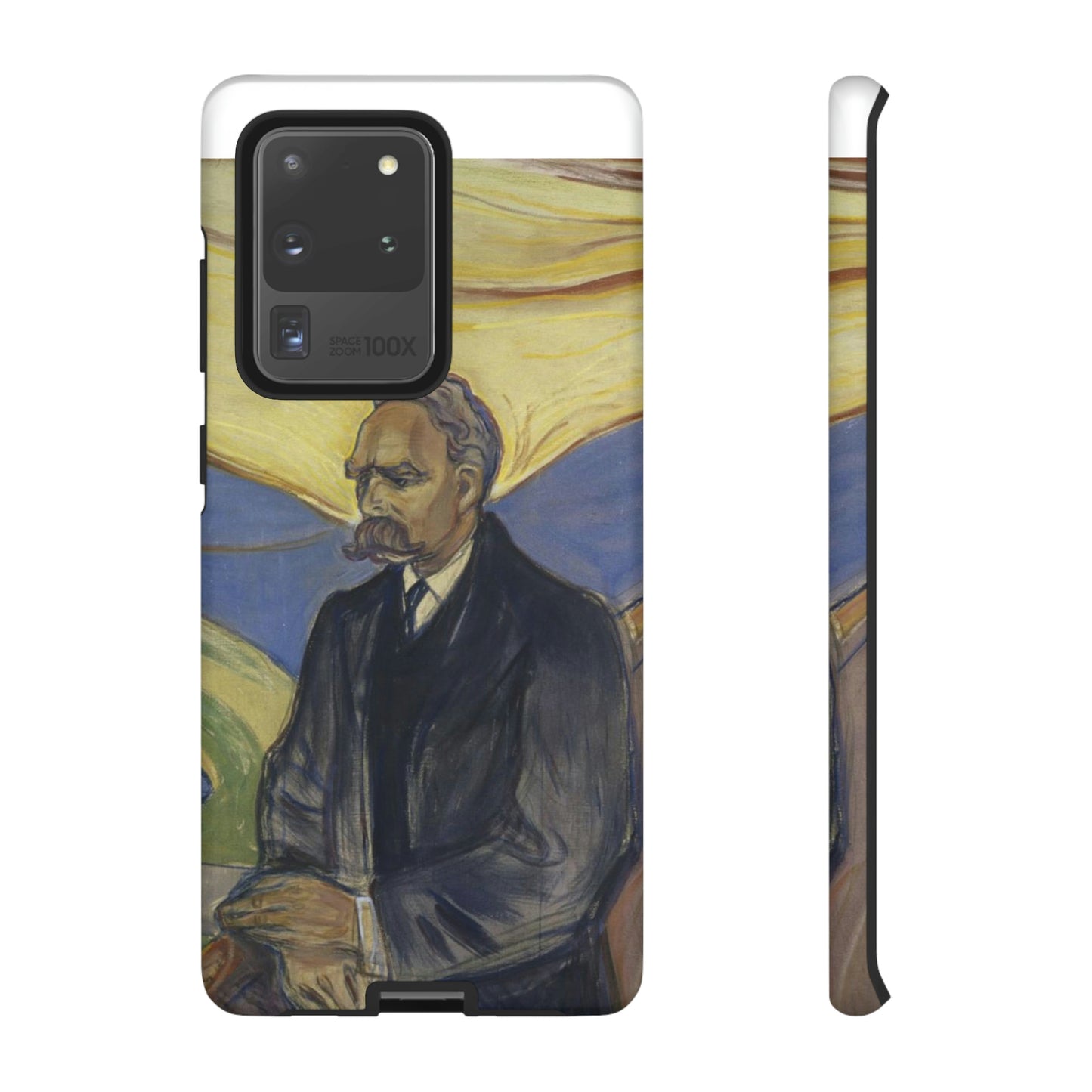 Friederich Nietzsche by Edvard Munch - Cell Phone Case