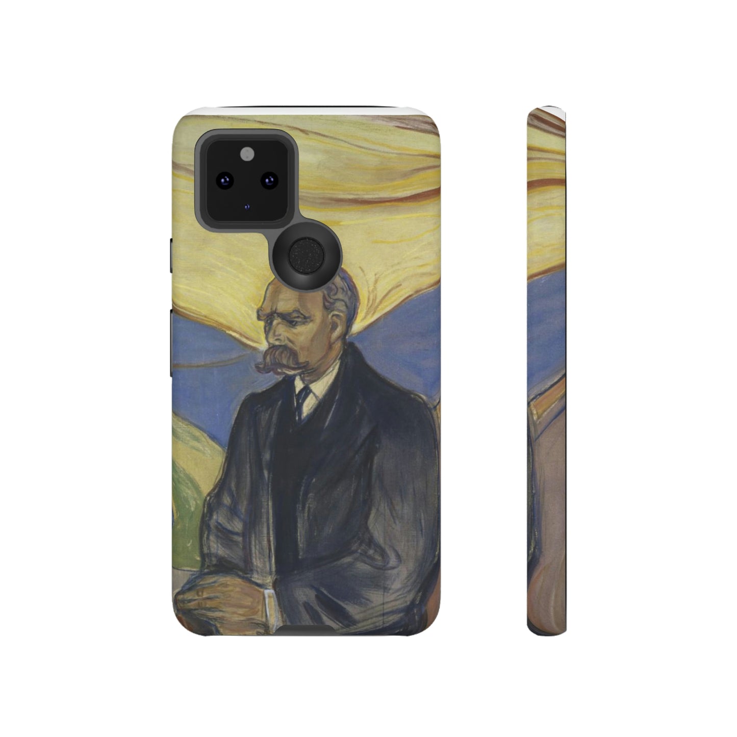 Friederich Nietzsche by Edvard Munch - Cell Phone Case