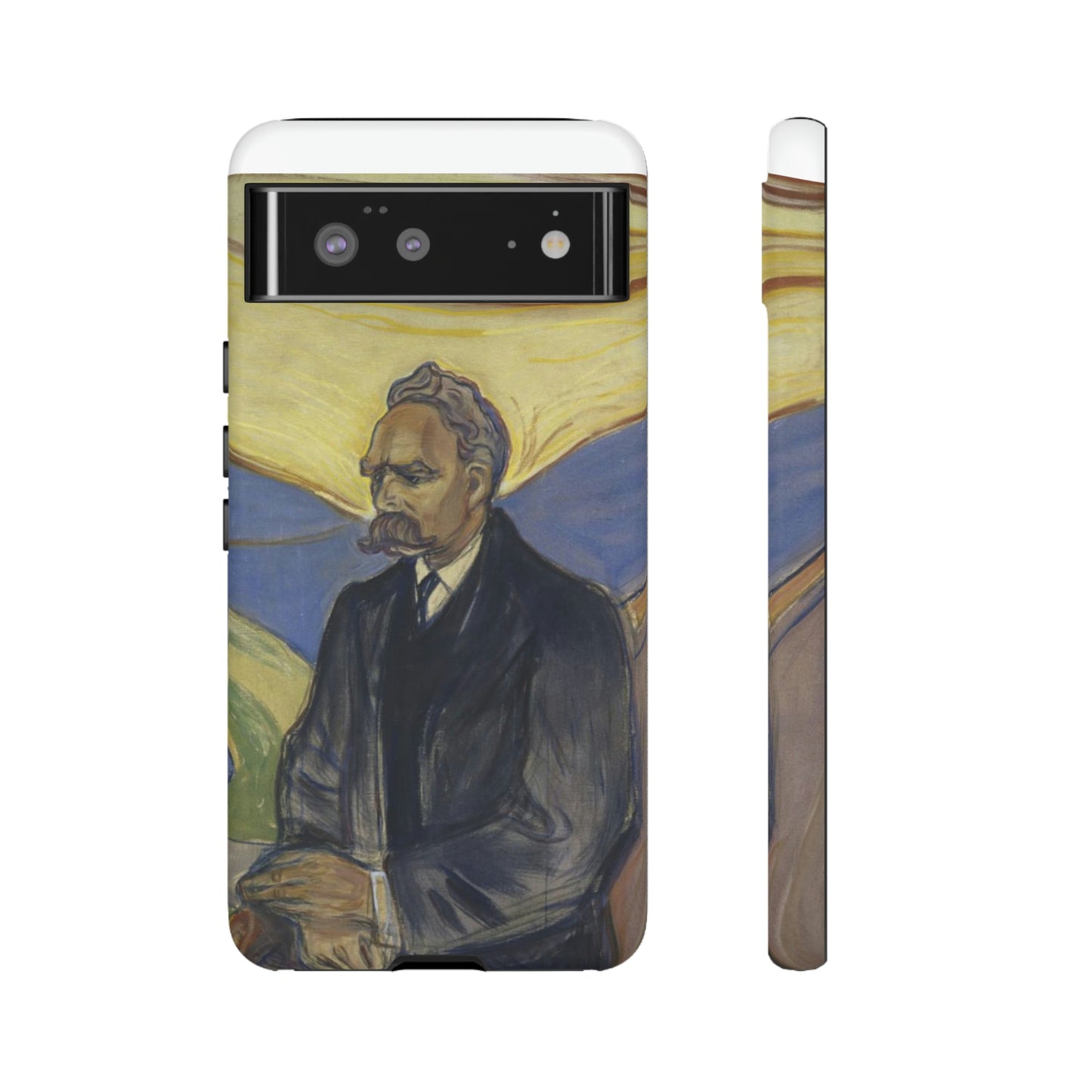 Friederich Nietzsche by Edvard Munch - Cell Phone Case