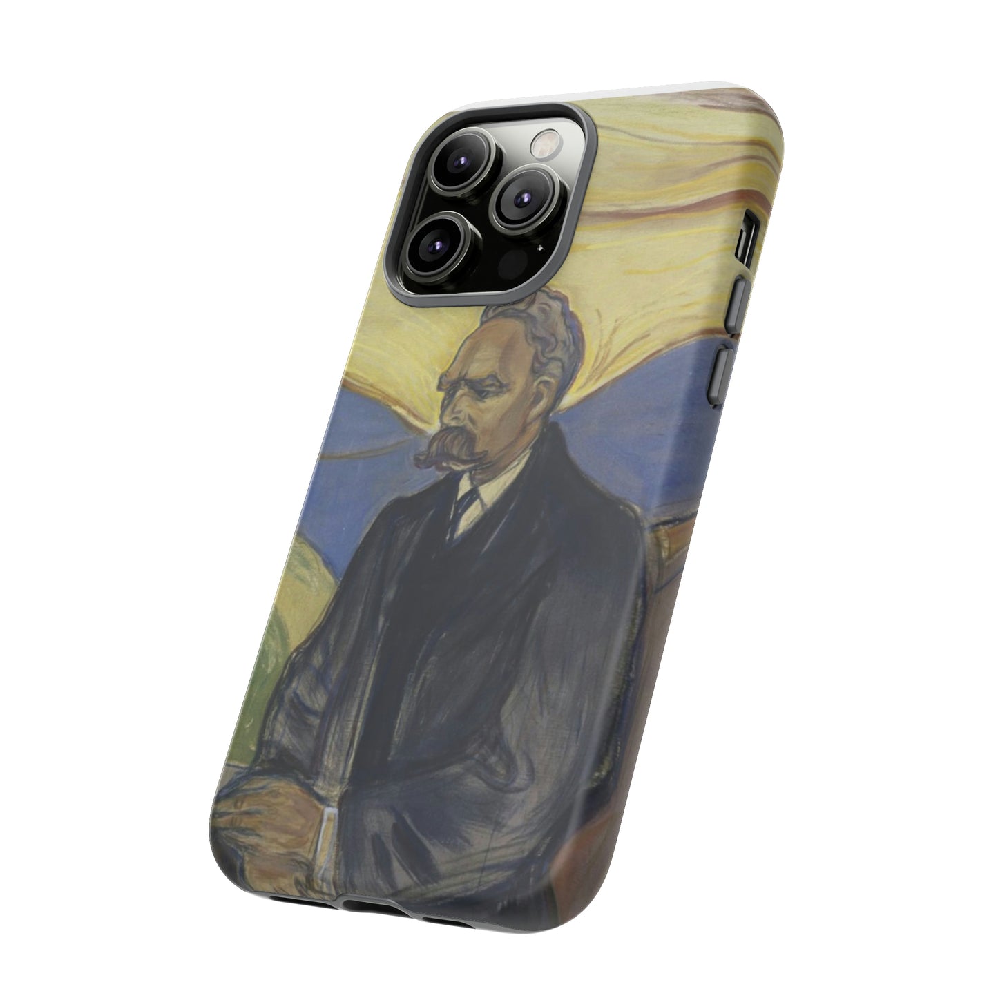 Friederich Nietzsche by Edvard Munch - Cell Phone Case