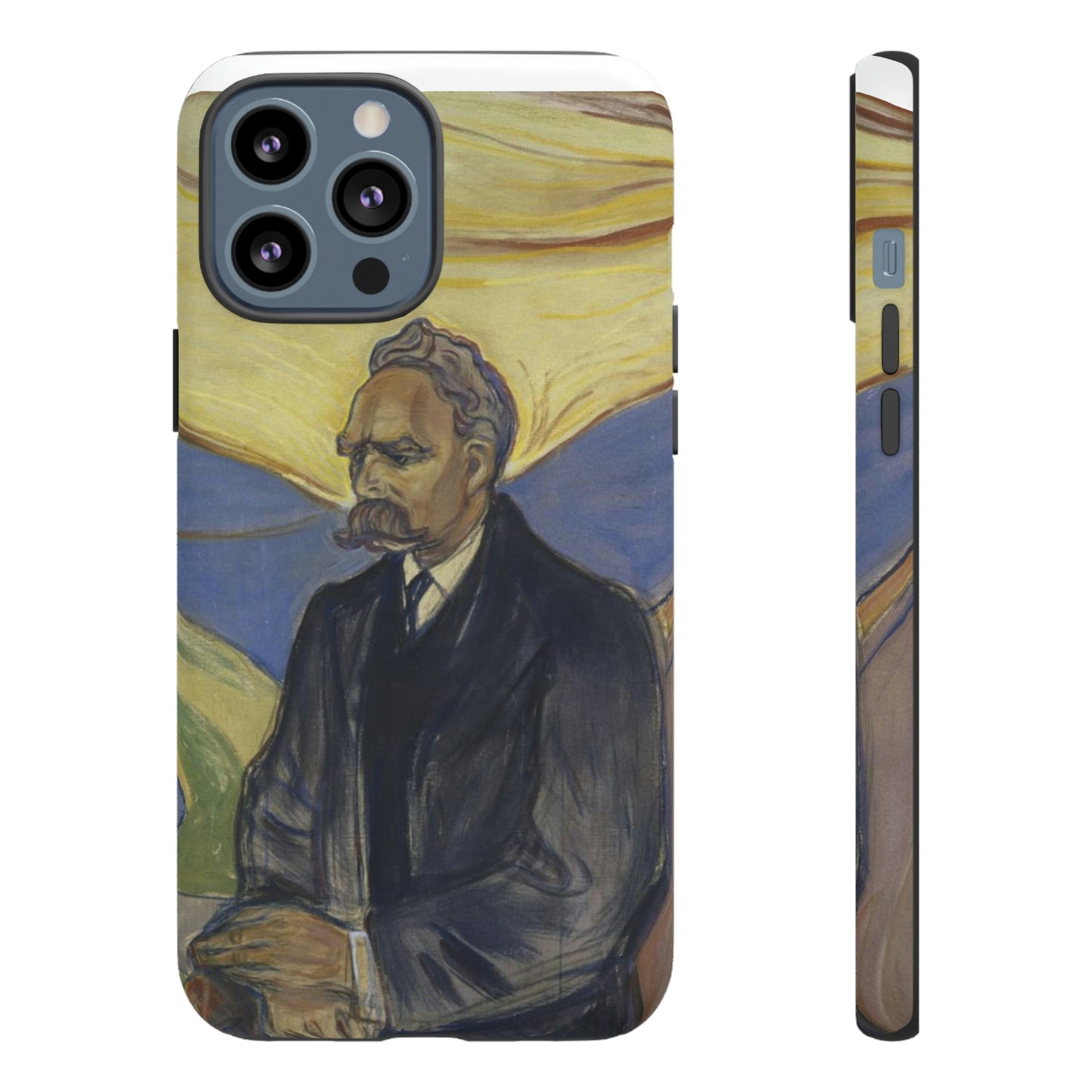 Friederich Nietzsche by Edvard Munch - Cell Phone Case