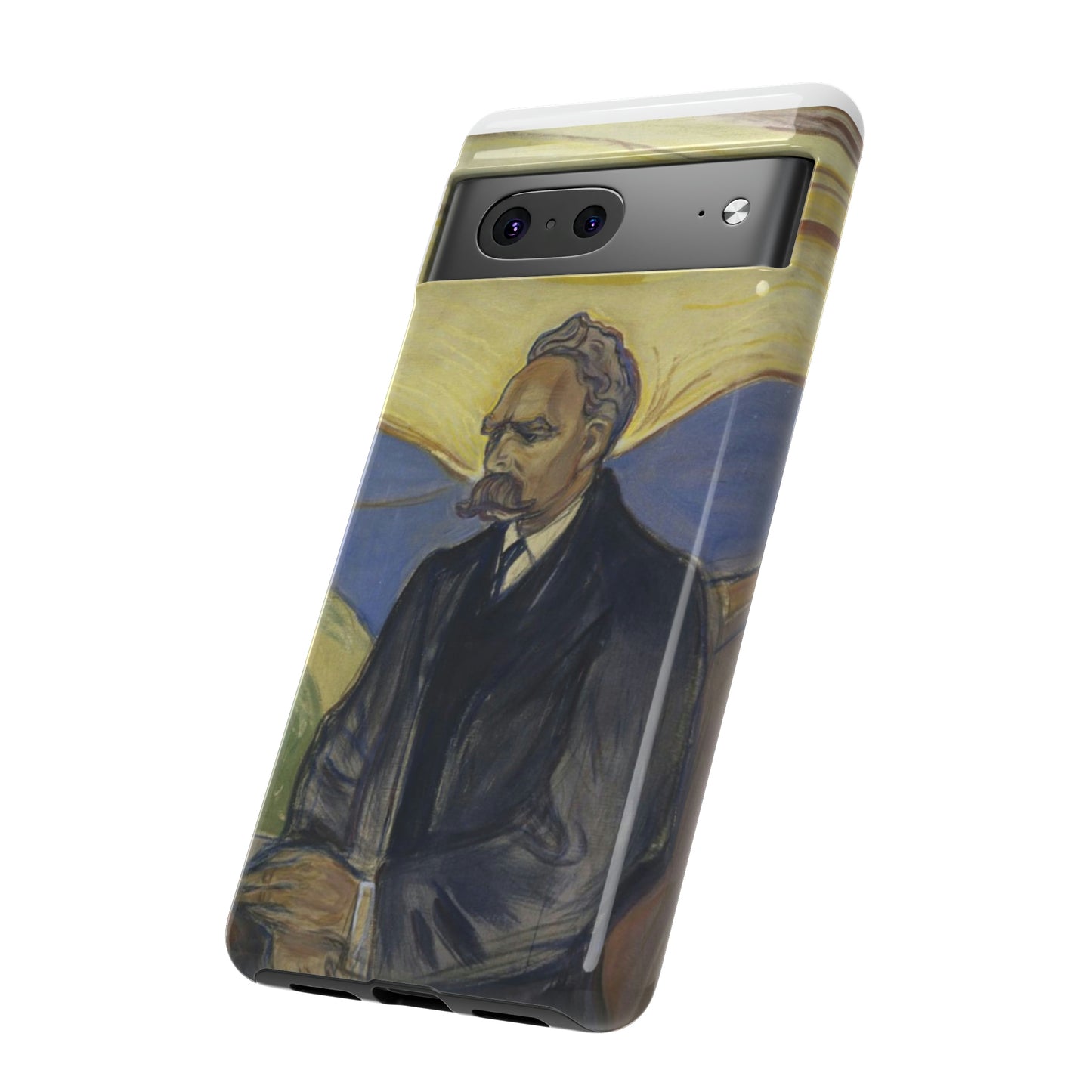 Friederich Nietzsche by Edvard Munch - Cell Phone Case