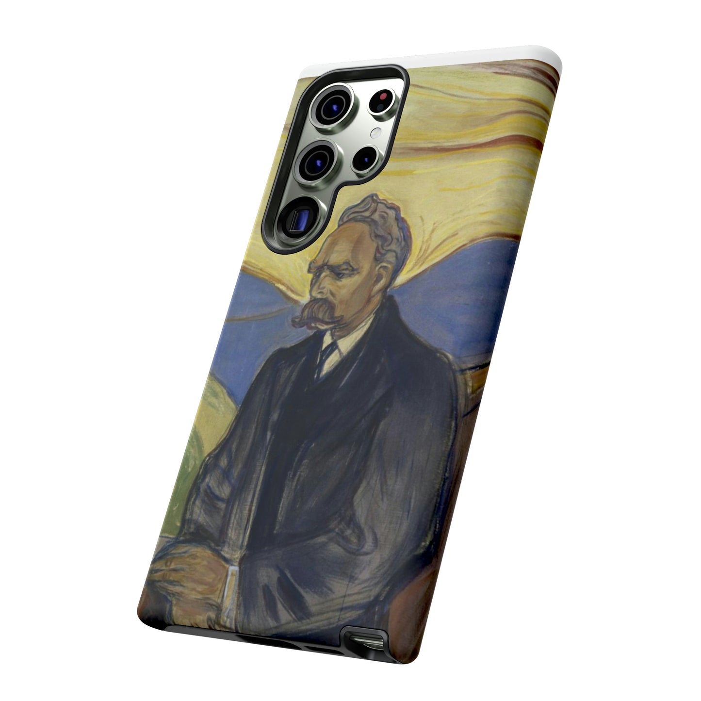 Friederich Nietzsche by Edvard Munch - Cell Phone Case