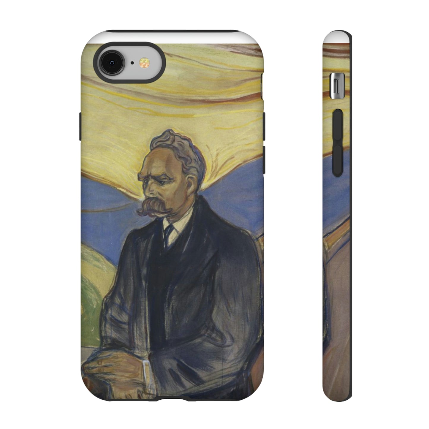 Friederich Nietzsche by Edvard Munch - Cell Phone Case