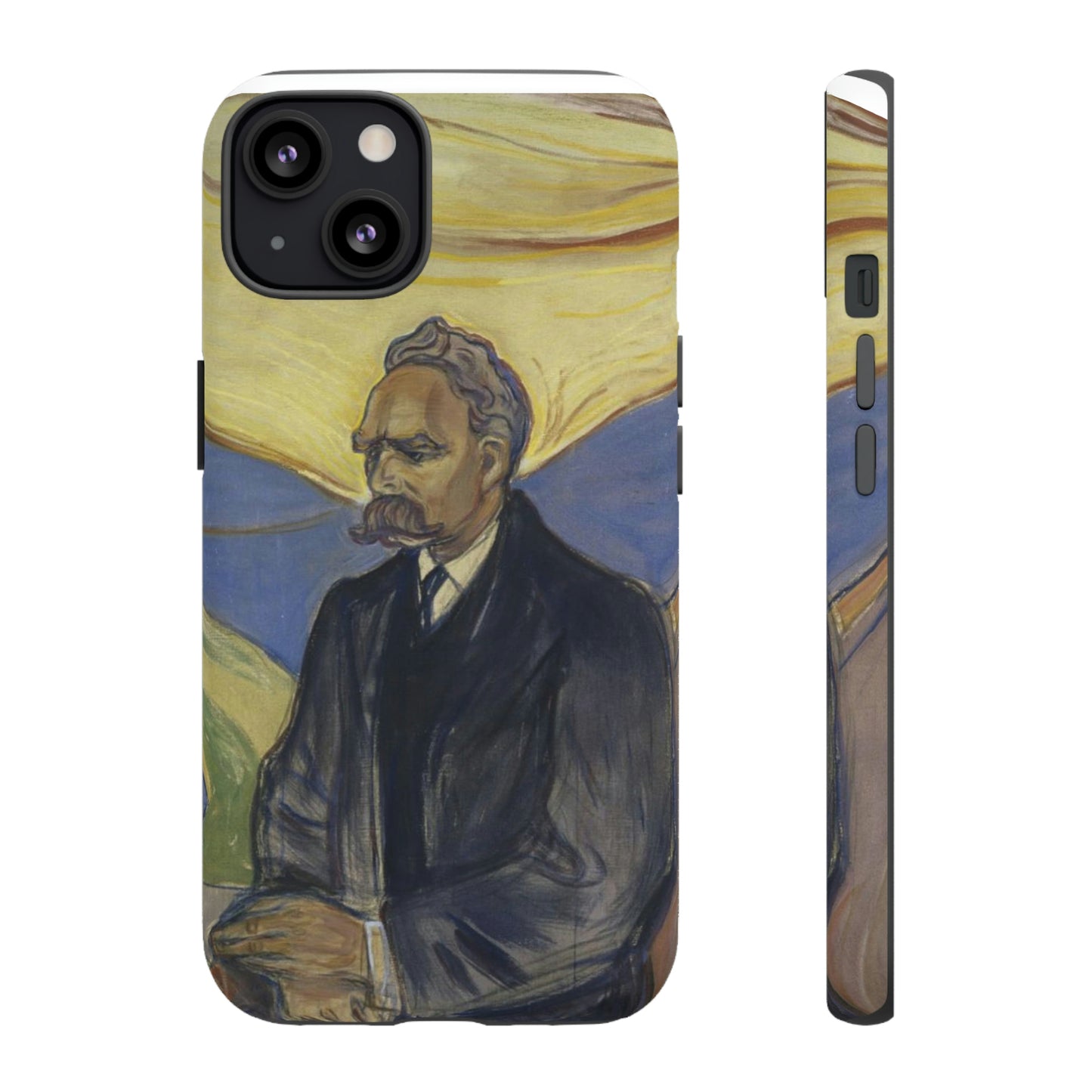 Friederich Nietzsche by Edvard Munch - Cell Phone Case