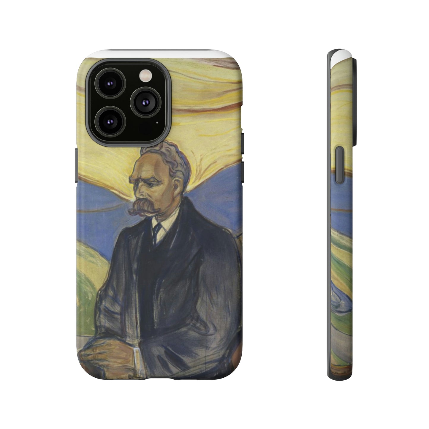 Friederich Nietzsche by Edvard Munch - Cell Phone Case