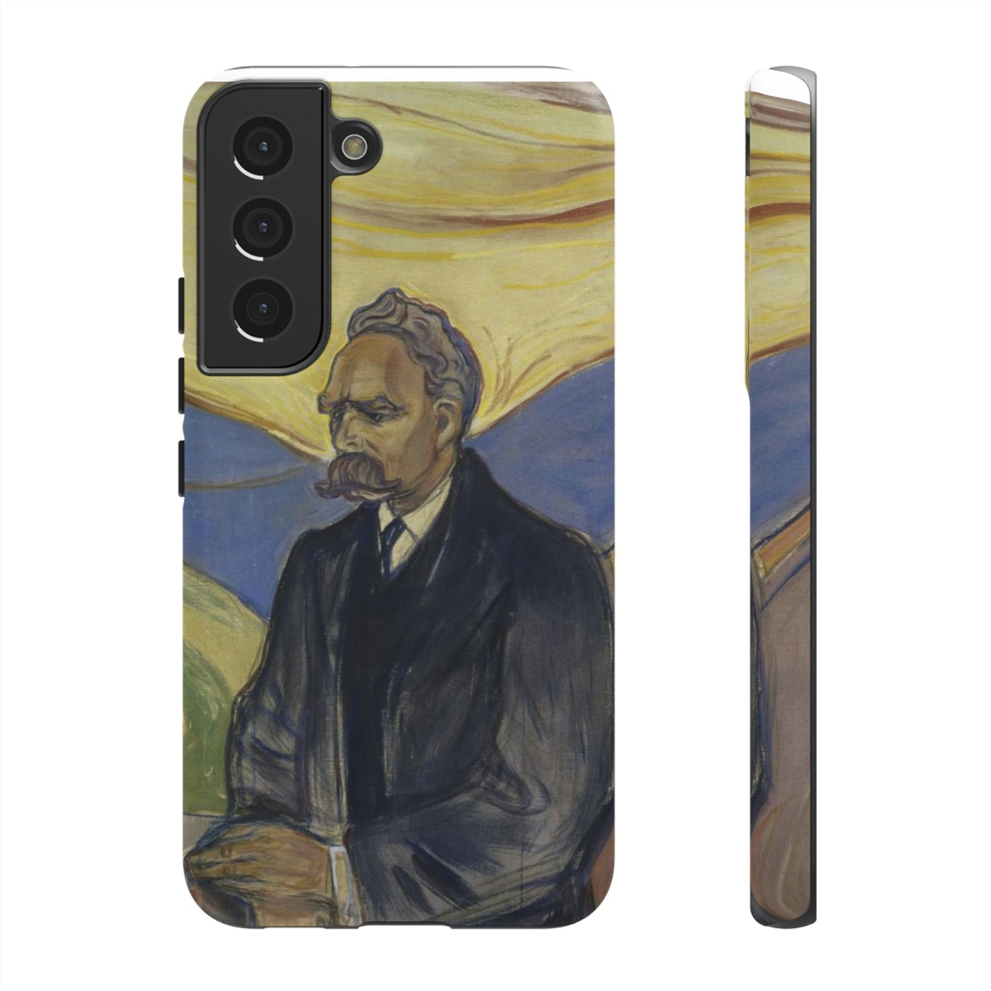 Friederich Nietzsche by Edvard Munch - Cell Phone Case