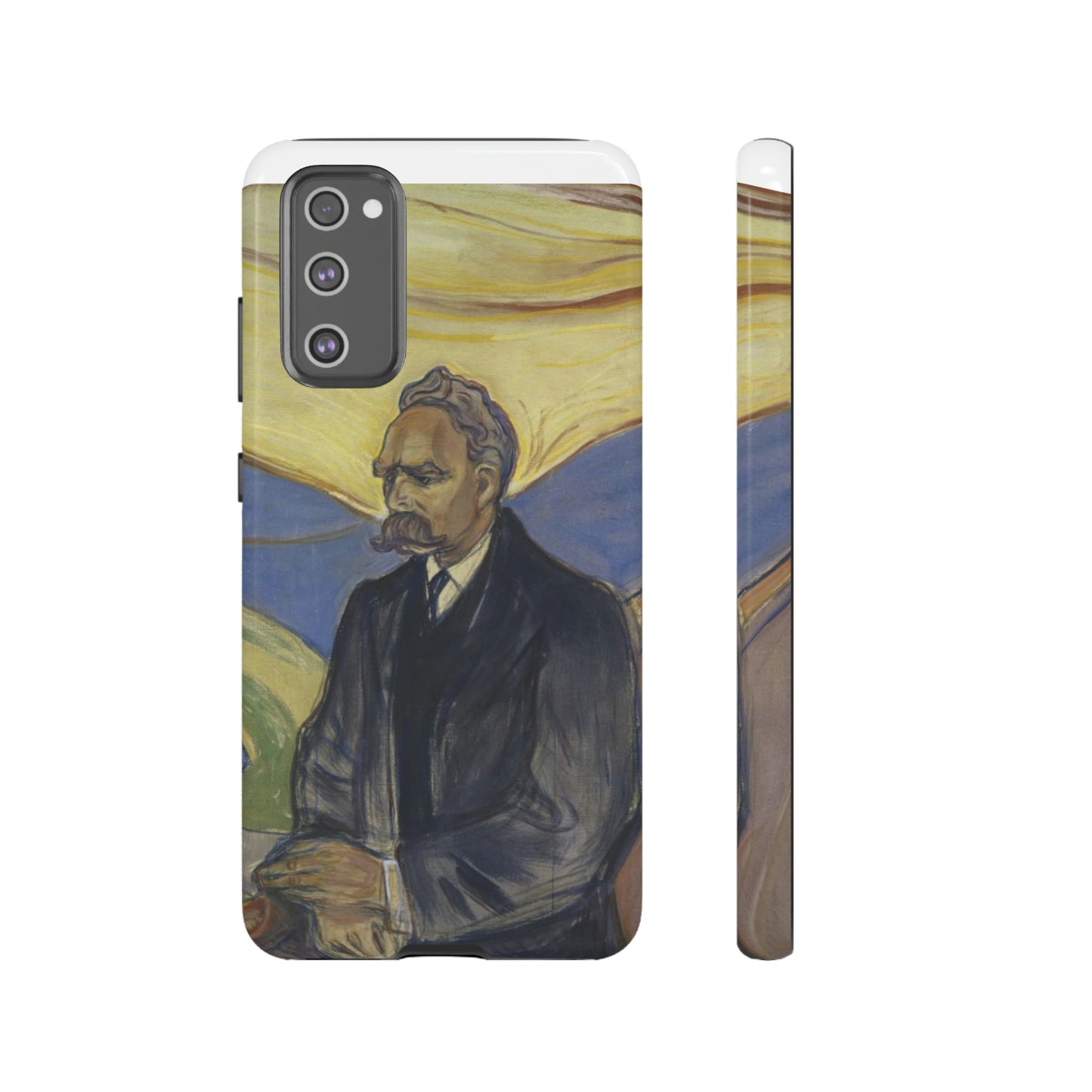 Friederich Nietzsche by Edvard Munch - Cell Phone Case