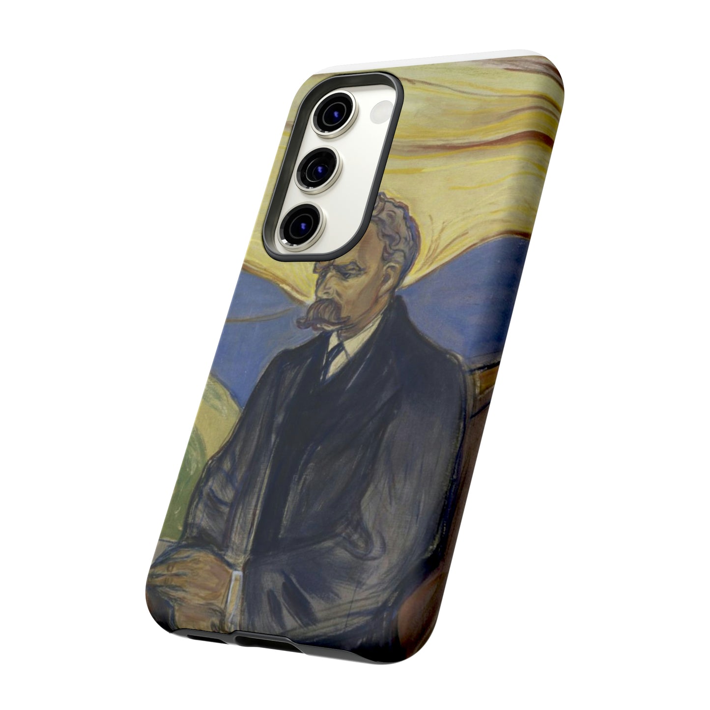 Friederich Nietzsche by Edvard Munch - Cell Phone Case