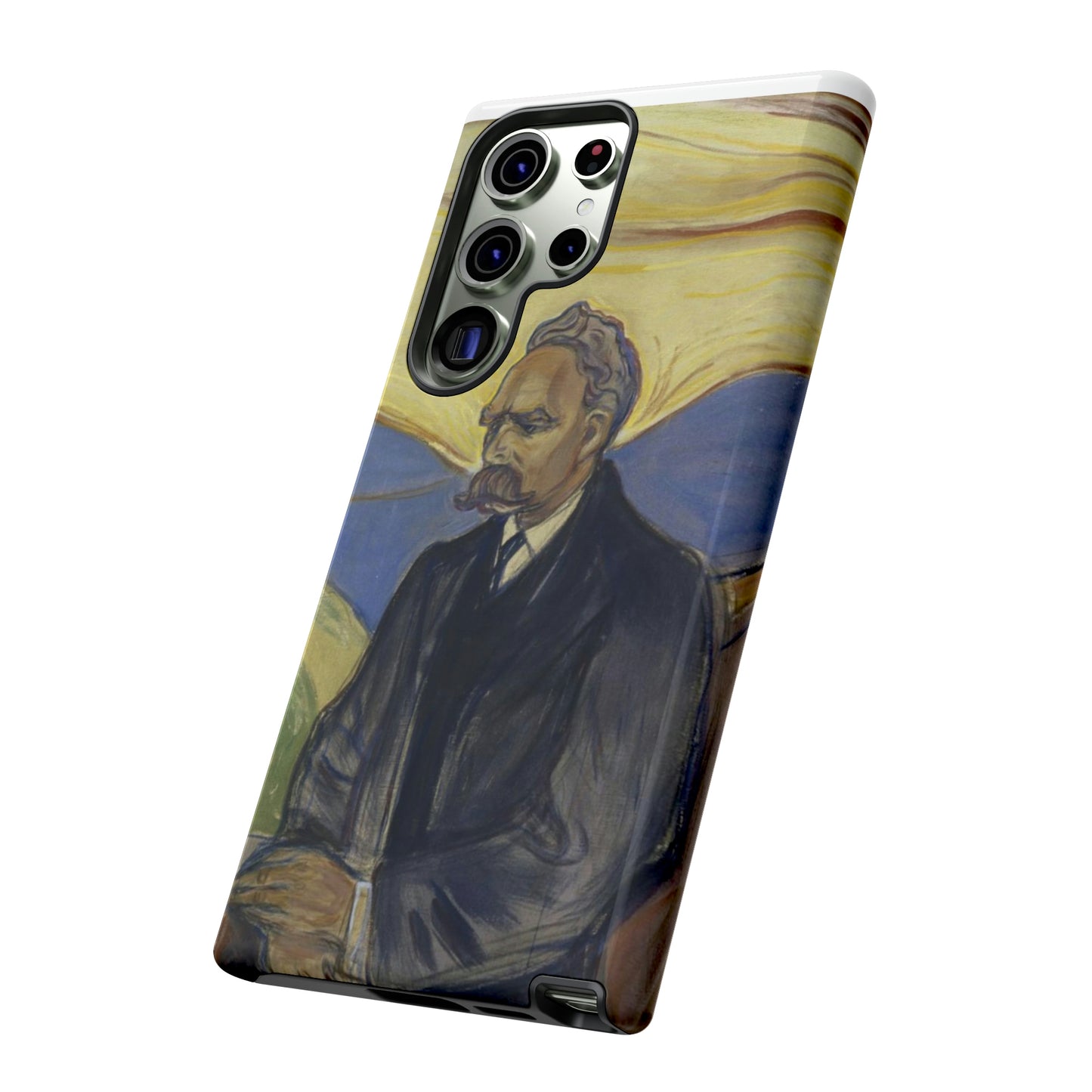 Friederich Nietzsche by Edvard Munch - Cell Phone Case