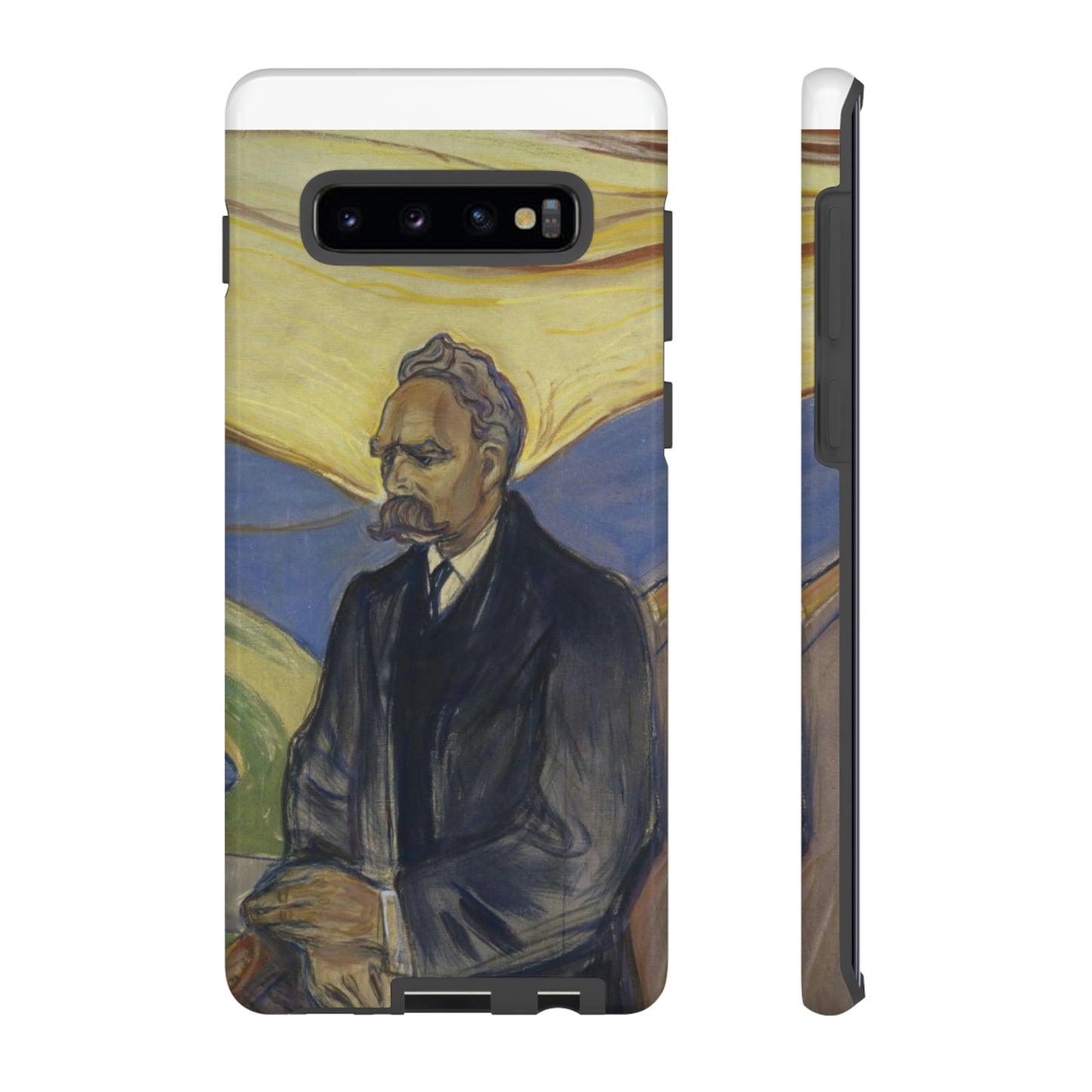 Friederich Nietzsche by Edvard Munch - Cell Phone Case