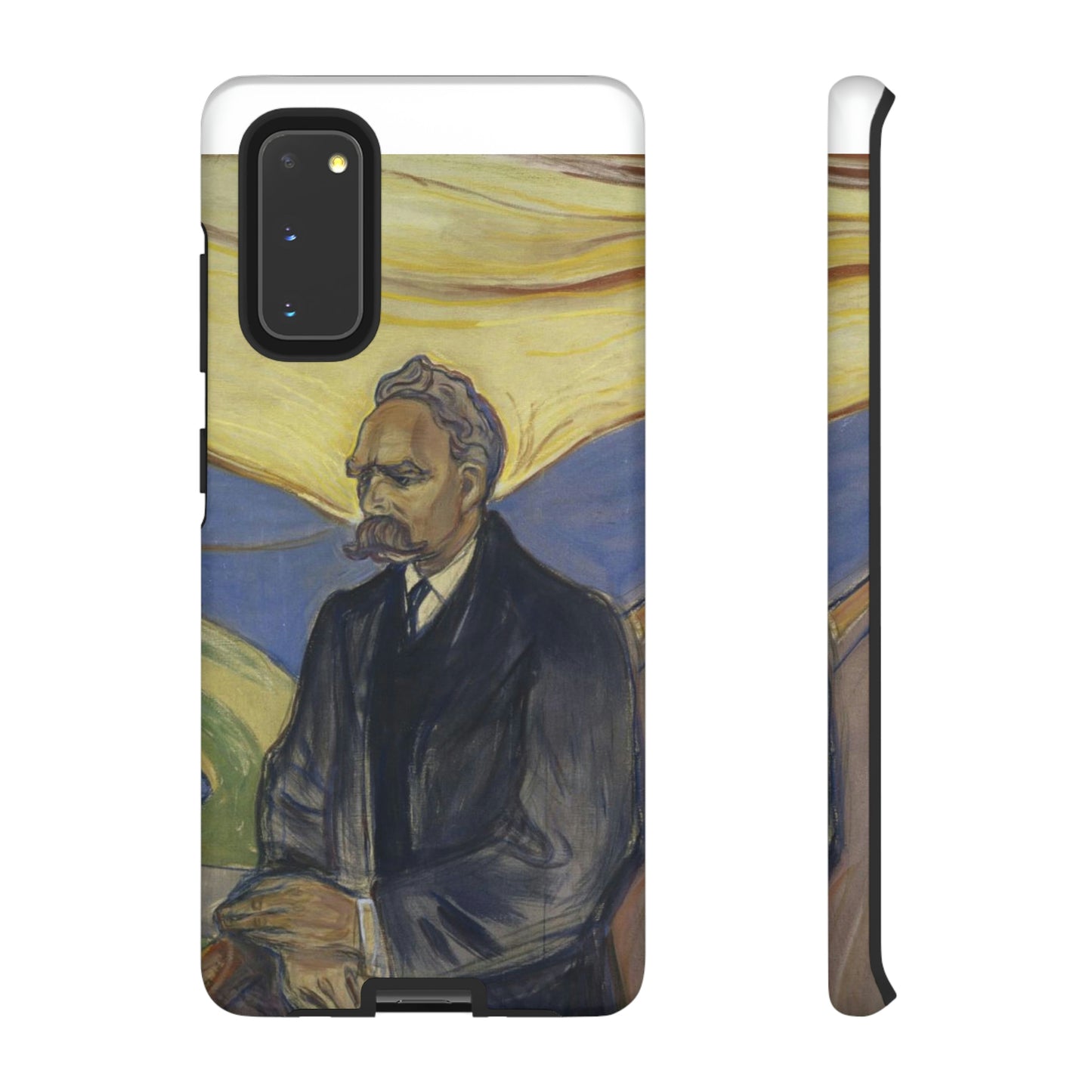 Friederich Nietzsche by Edvard Munch - Cell Phone Case