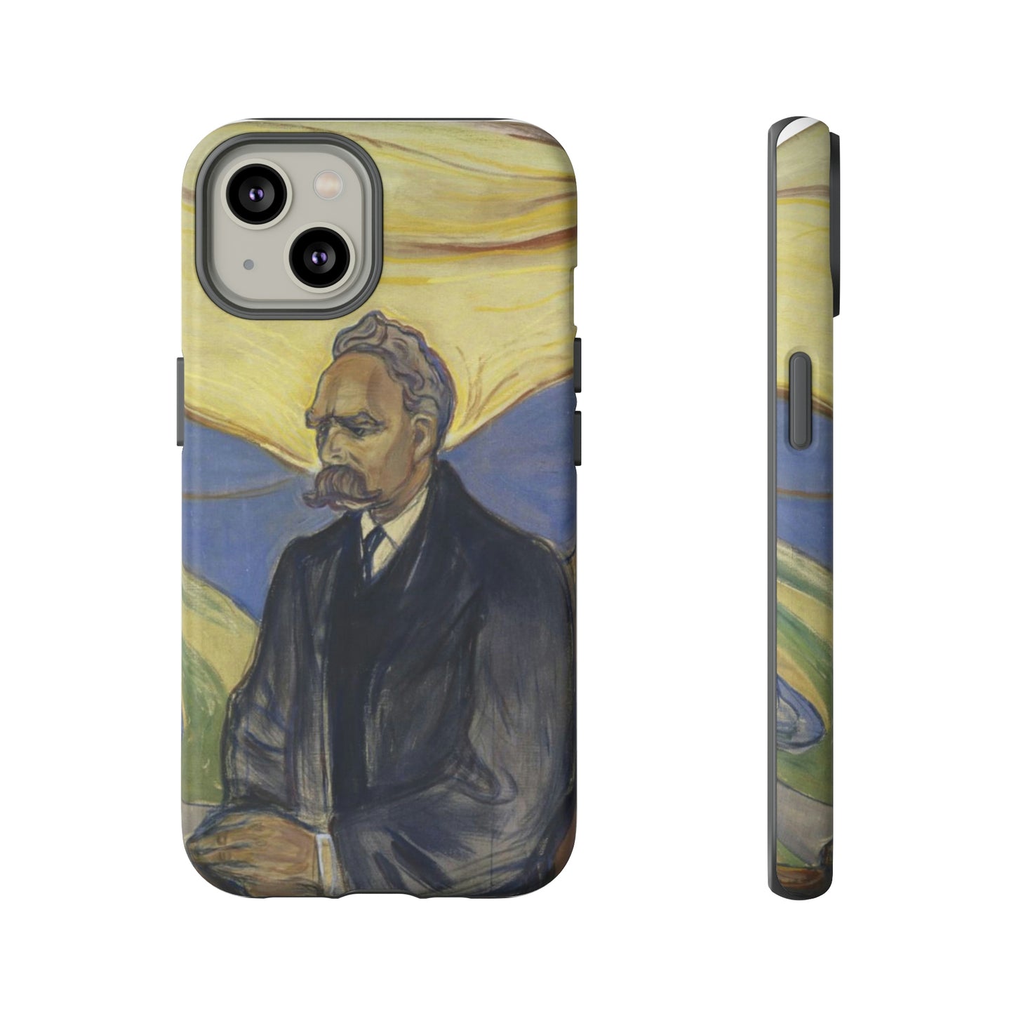 Friederich Nietzsche by Edvard Munch - Cell Phone Case