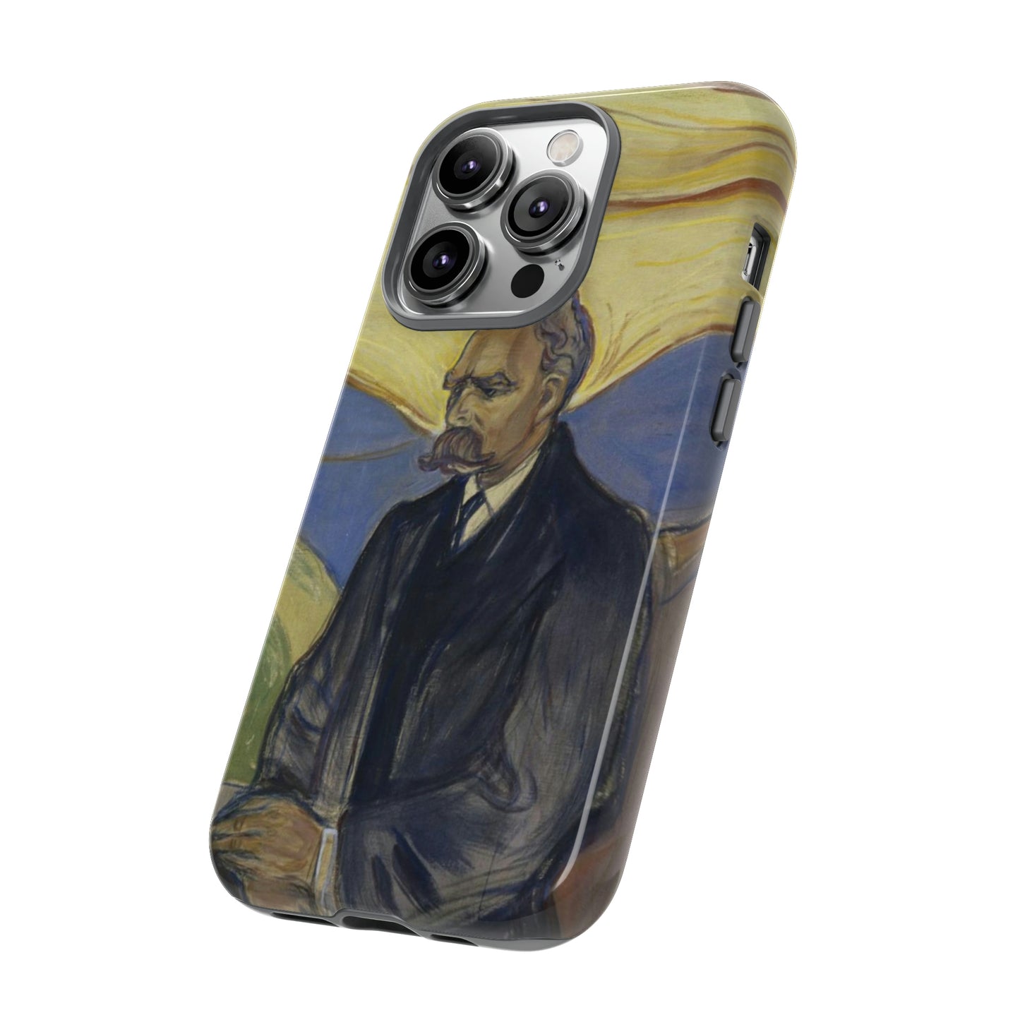 Friederich Nietzsche by Edvard Munch - Cell Phone Case