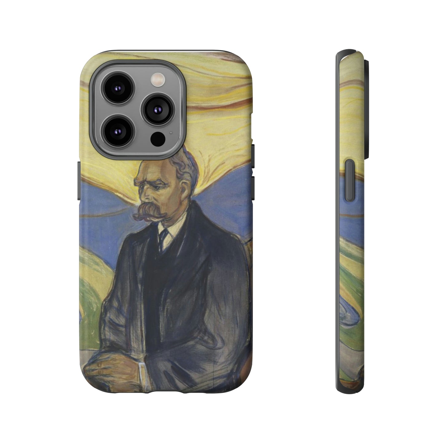 Friederich Nietzsche by Edvard Munch - Cell Phone Case