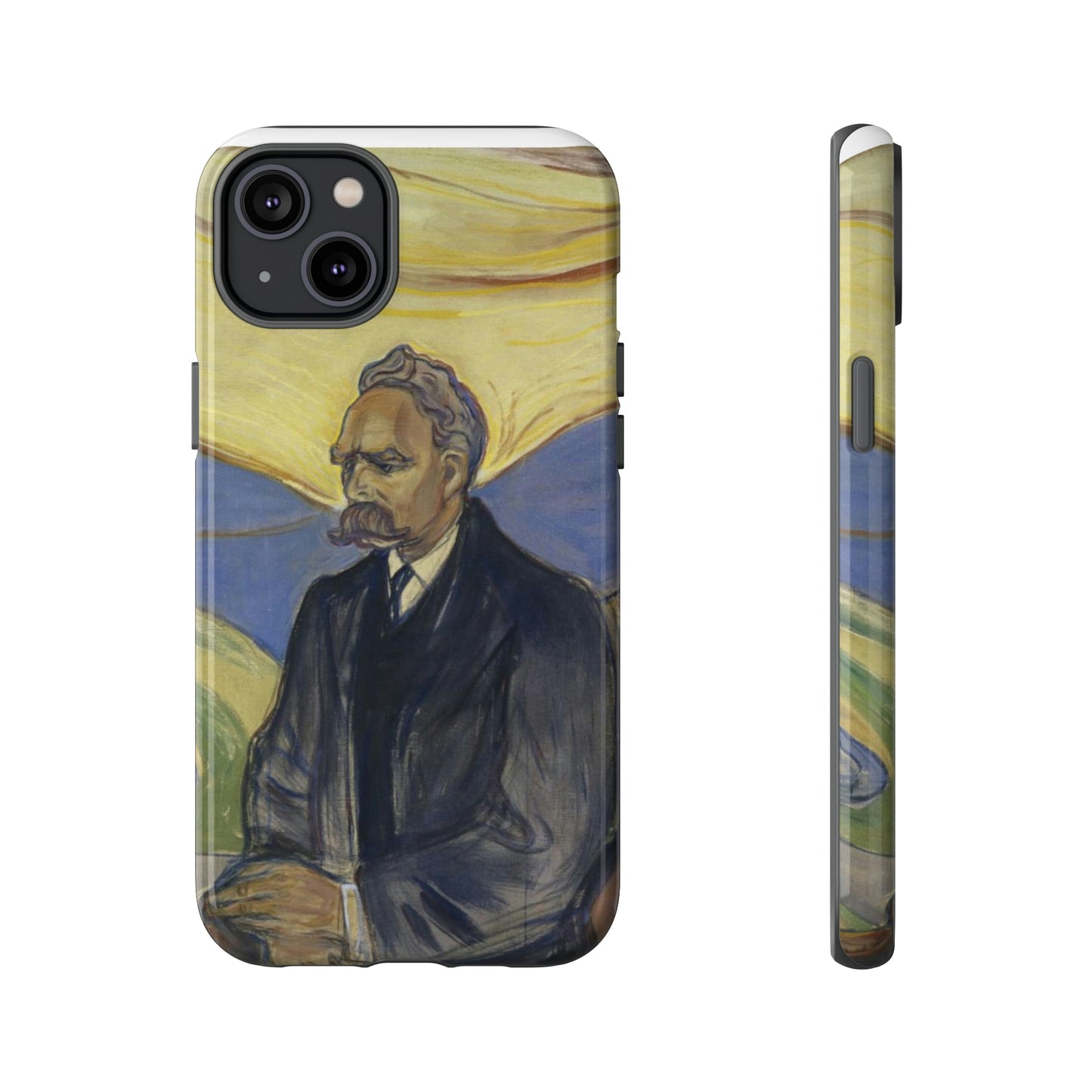 Friederich Nietzsche by Edvard Munch - Cell Phone Case