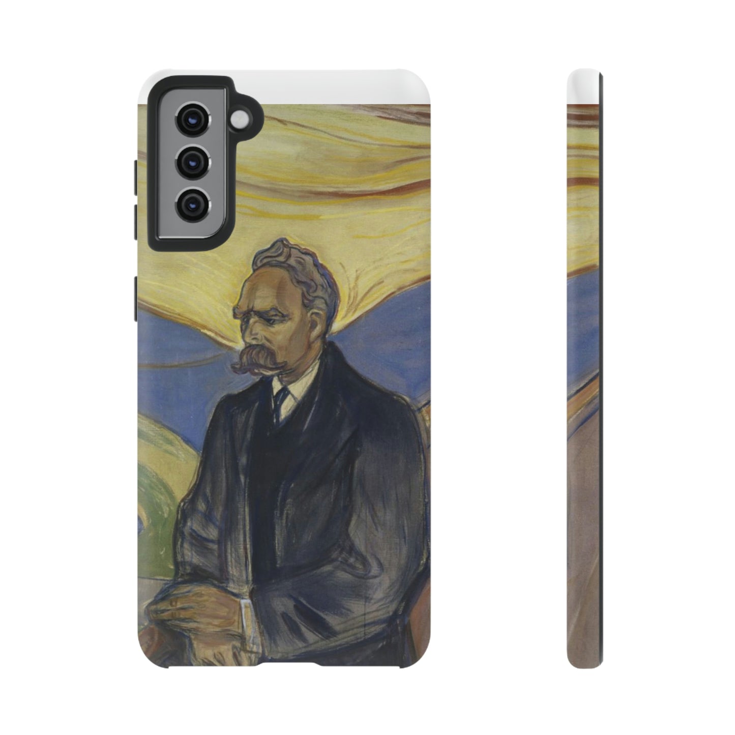 Friederich Nietzsche by Edvard Munch - Cell Phone Case