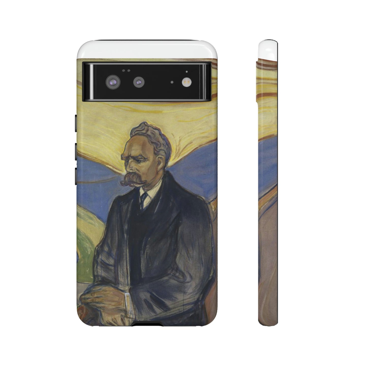 Friederich Nietzsche by Edvard Munch - Cell Phone Case