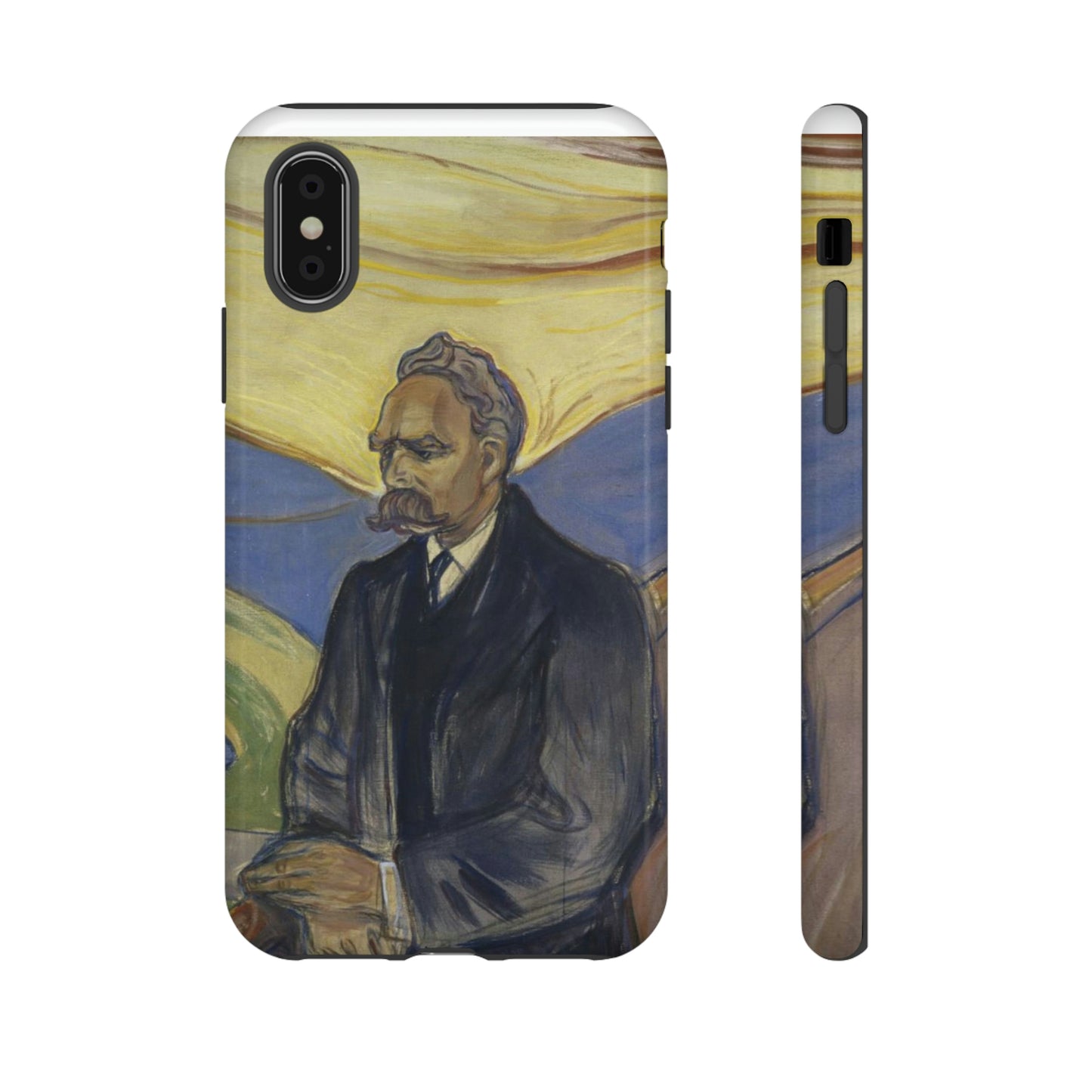 Friederich Nietzsche by Edvard Munch - Cell Phone Case