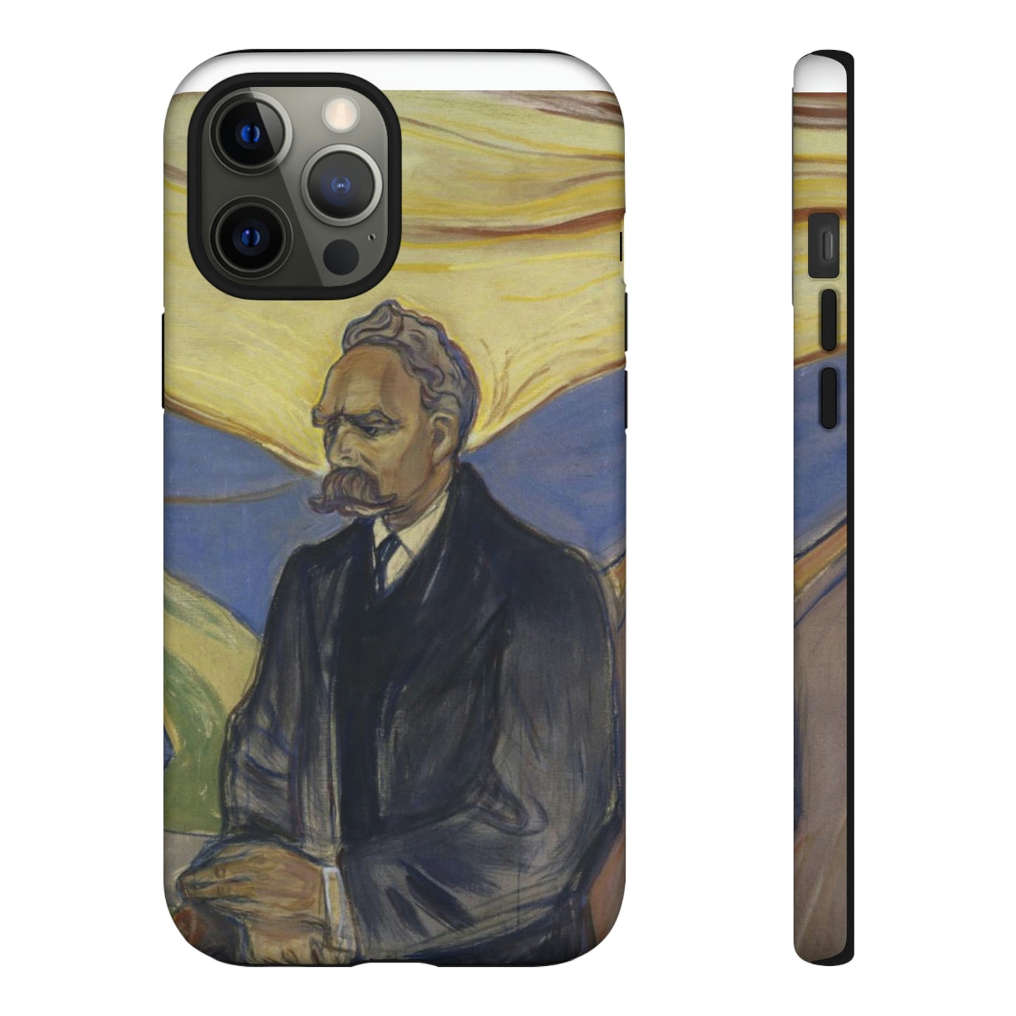 Friederich Nietzsche by Edvard Munch - Cell Phone Case