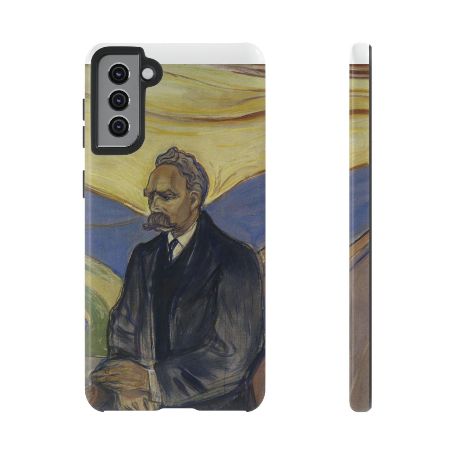 Friederich Nietzsche by Edvard Munch - Cell Phone Case