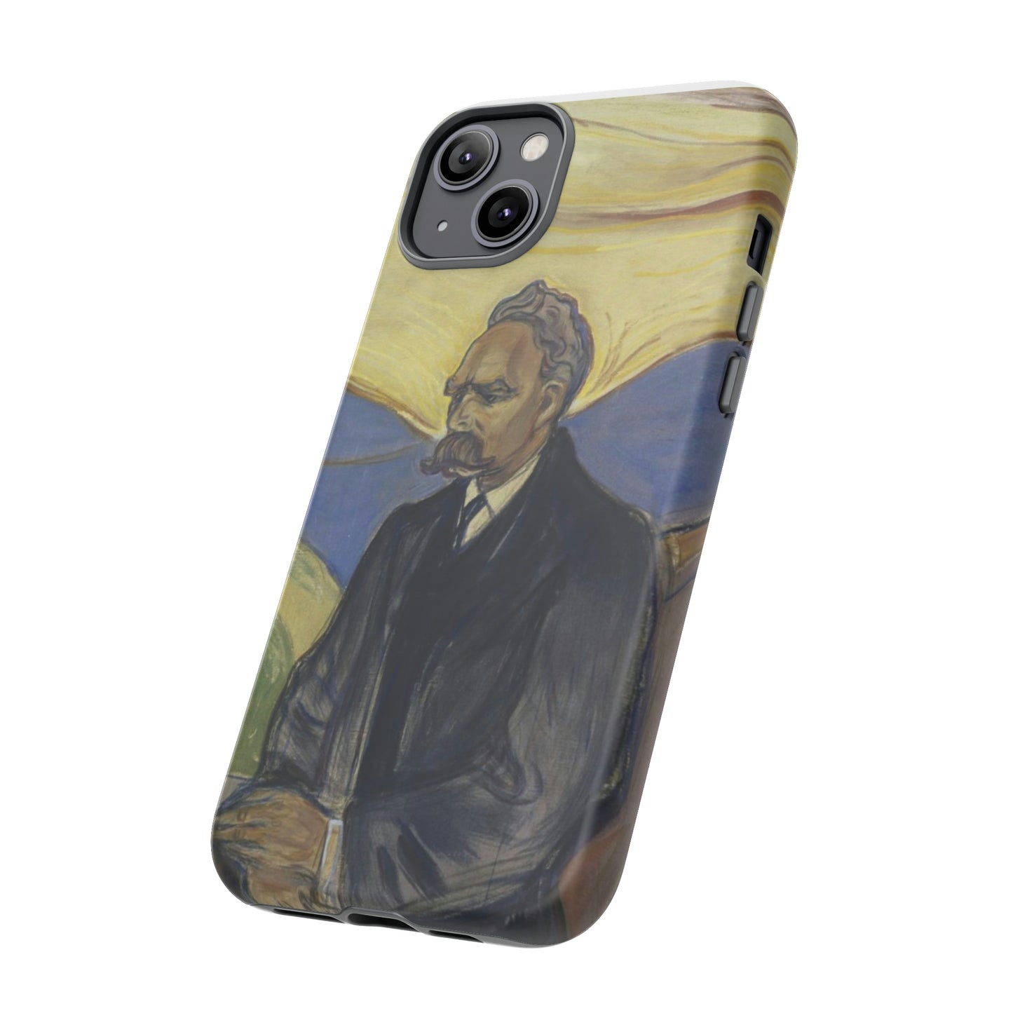 Friederich Nietzsche by Edvard Munch - Cell Phone Case