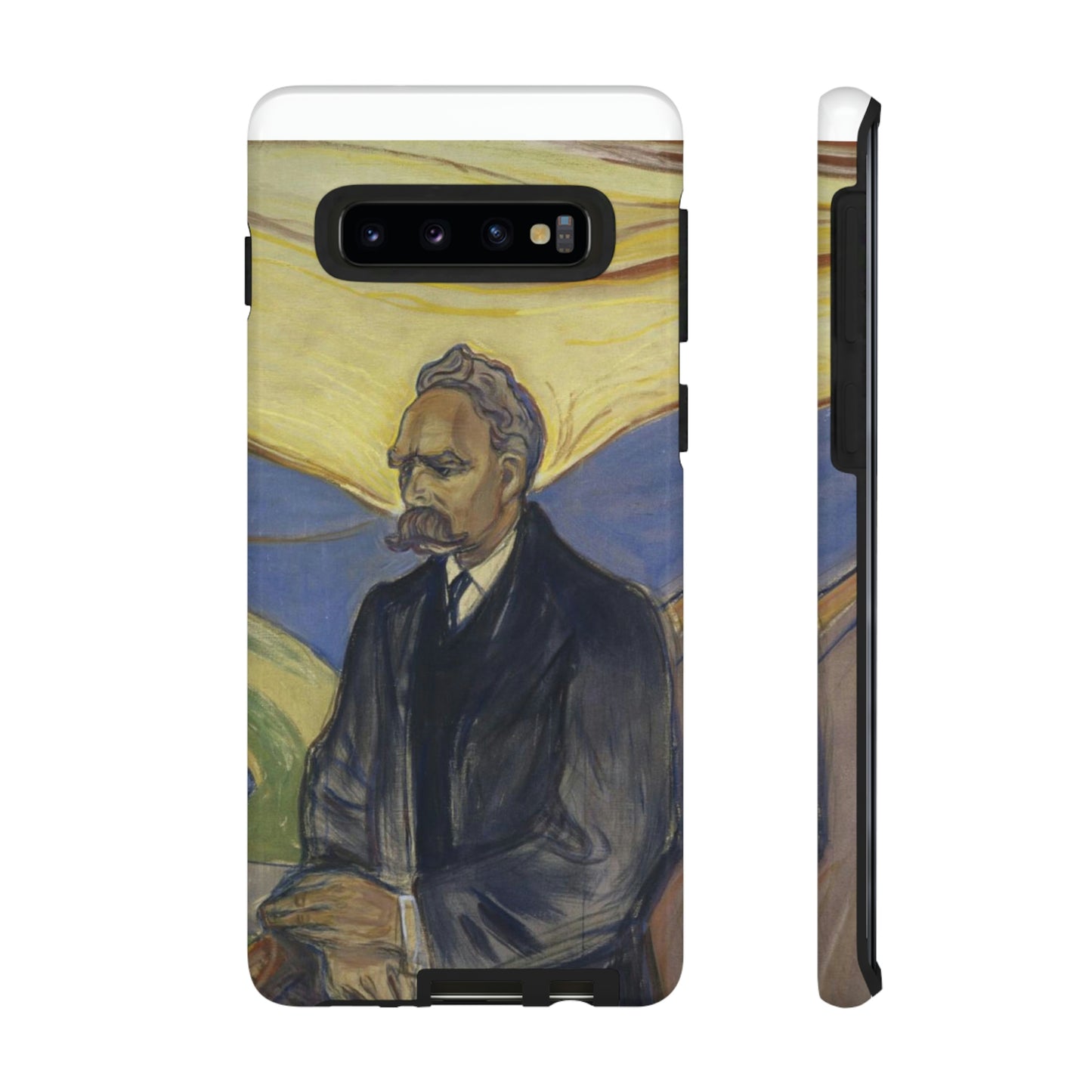 Friederich Nietzsche by Edvard Munch - Cell Phone Case