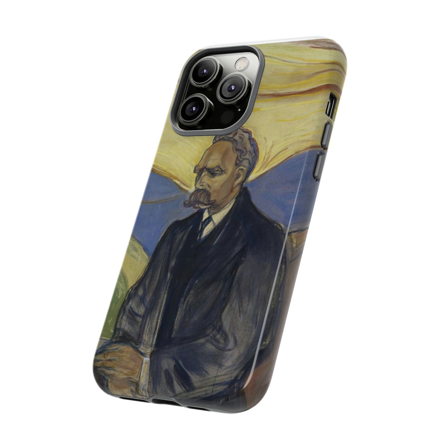 Friederich Nietzsche by Edvard Munch - Cell Phone Case