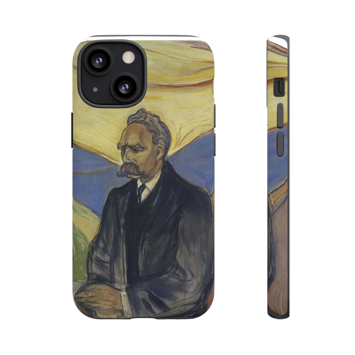 Friederich Nietzsche by Edvard Munch - Cell Phone Case