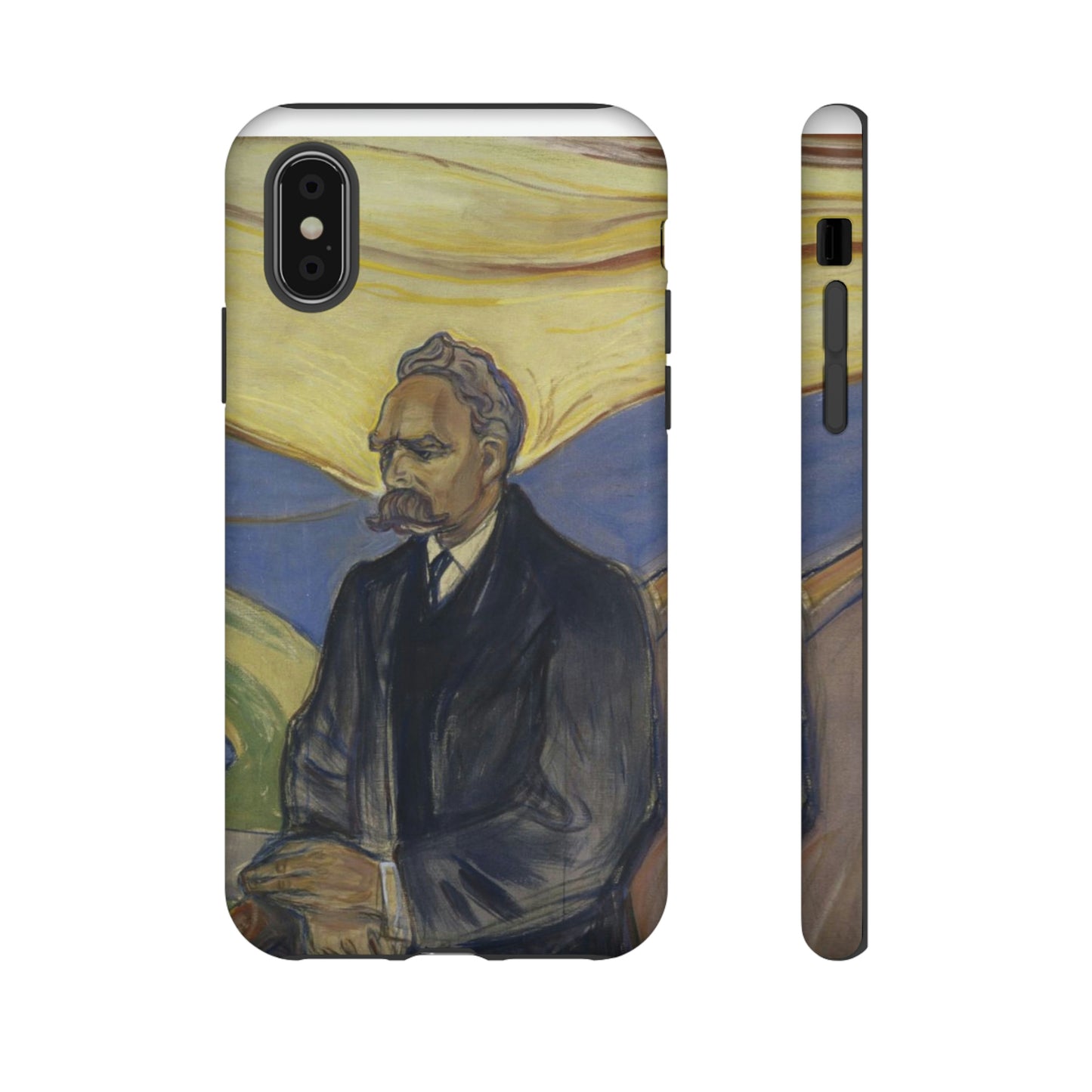 Friederich Nietzsche by Edvard Munch - Cell Phone Case