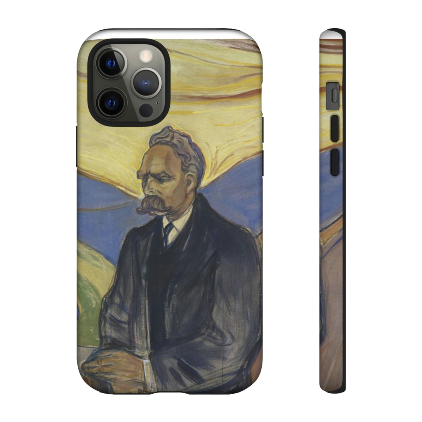 Friederich Nietzsche by Edvard Munch - Cell Phone Case