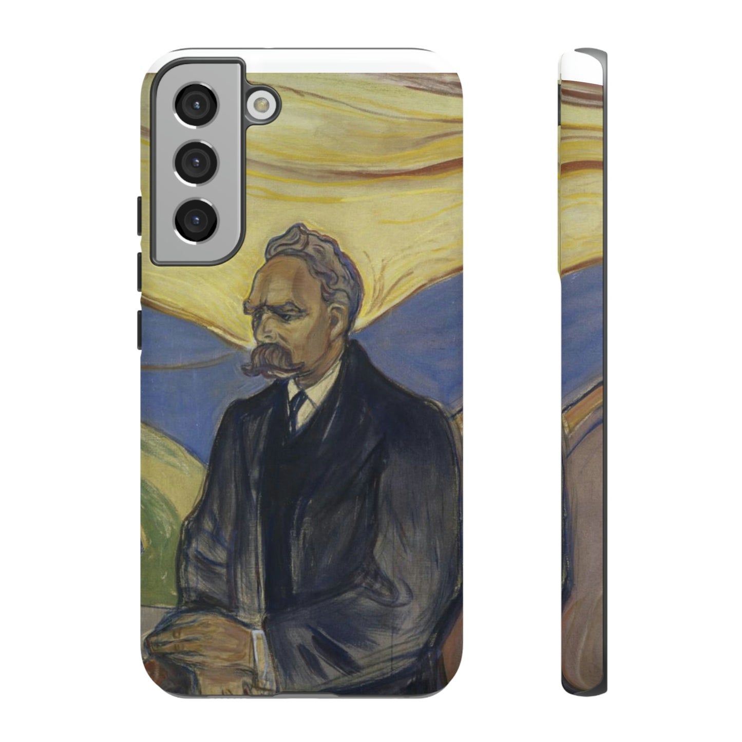 Friederich Nietzsche by Edvard Munch - Cell Phone Case