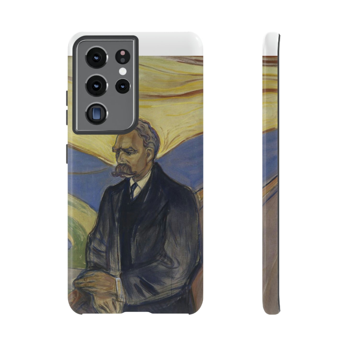 Friederich Nietzsche by Edvard Munch - Cell Phone Case