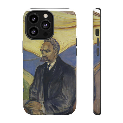 Friederich Nietzsche by Edvard Munch - Cell Phone Case