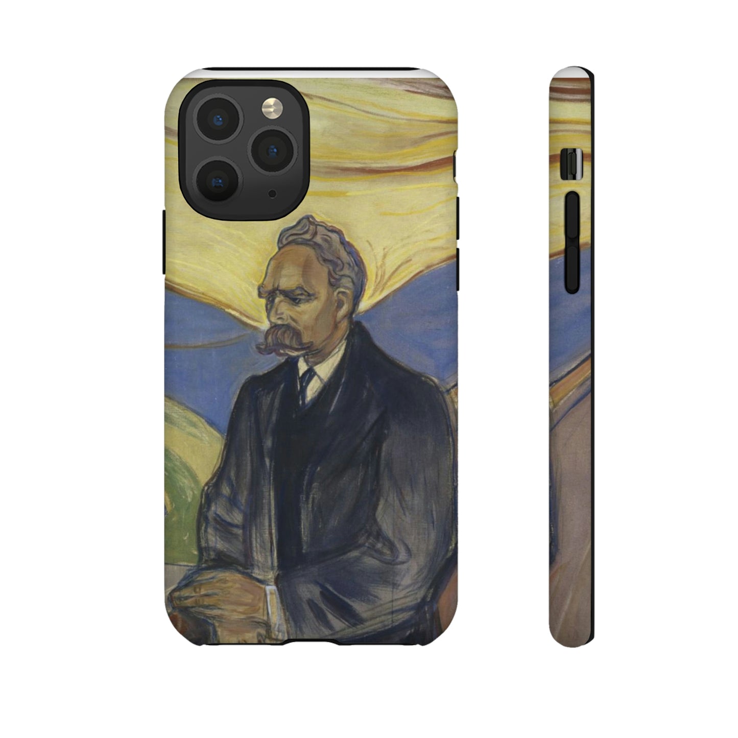 Friederich Nietzsche by Edvard Munch - Cell Phone Case