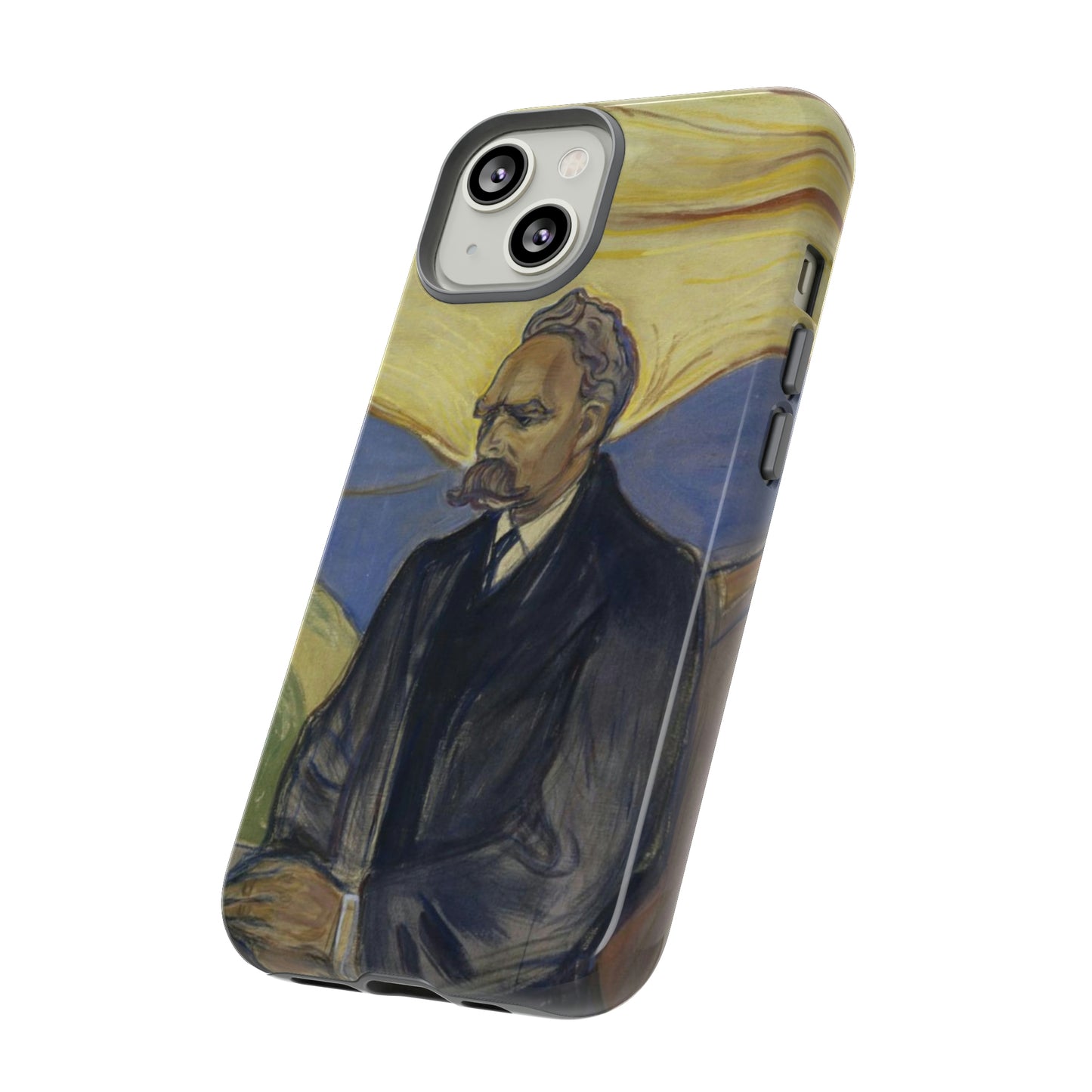 Friederich Nietzsche by Edvard Munch - Cell Phone Case