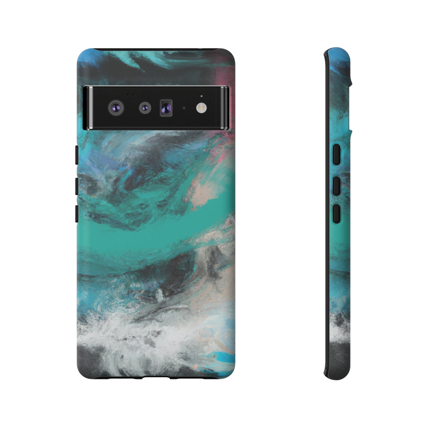 Troubled Sea AI generated - Cell Phone Case