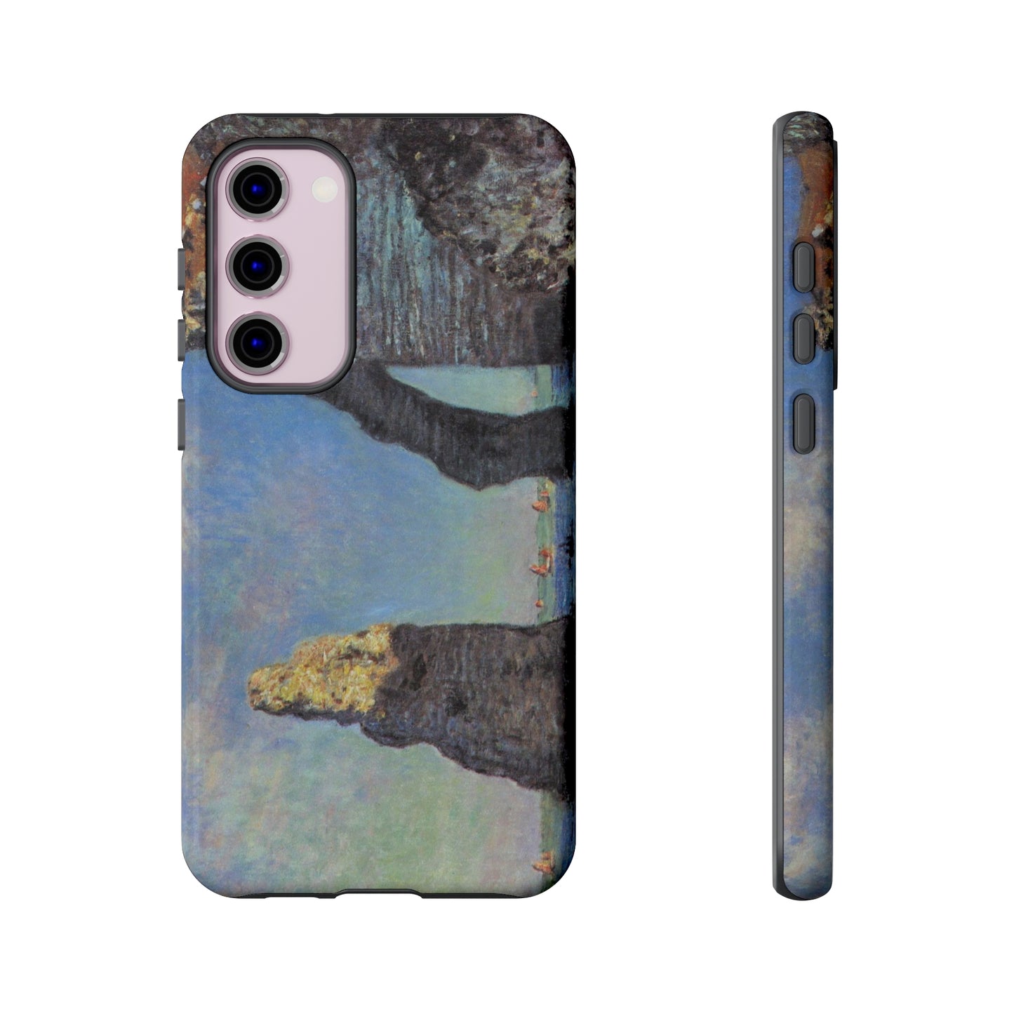 The Cliffs at Etretat by Claude Monet - Cell Phone Case