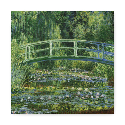 Water Lilies and Japanese Bridge by Claude Monet - Canvas Print