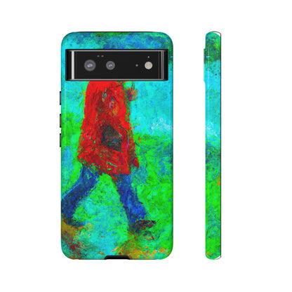 Lonely Man AI Generated - Cell Phone Case