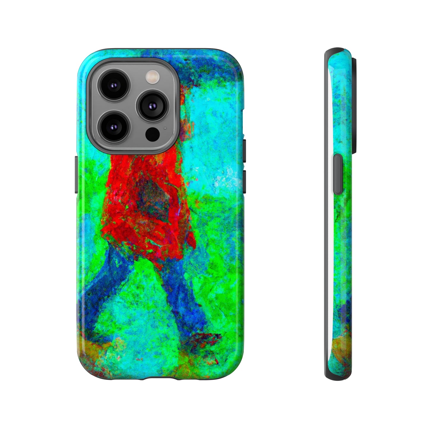 Lonely Man AI Generated - Cell Phone Case