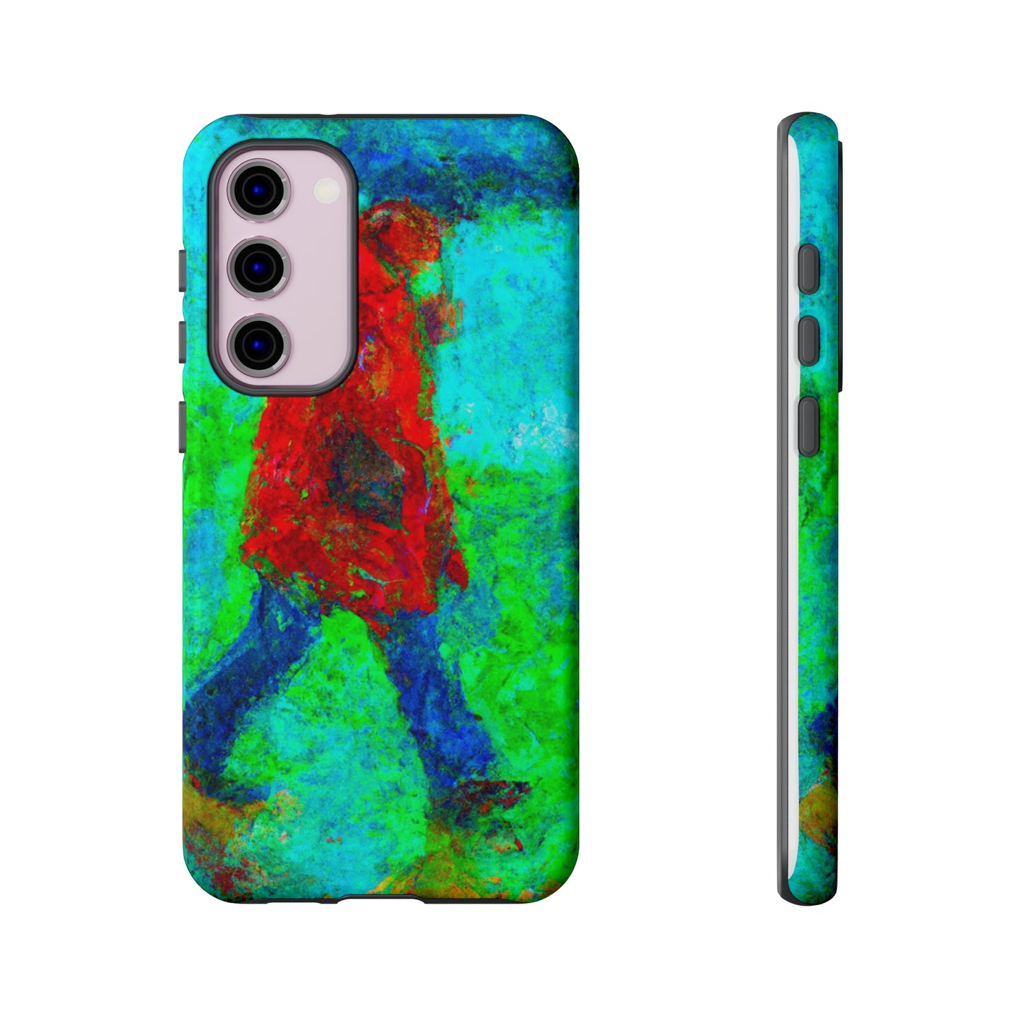 Lonely Man AI Generated - Cell Phone Case