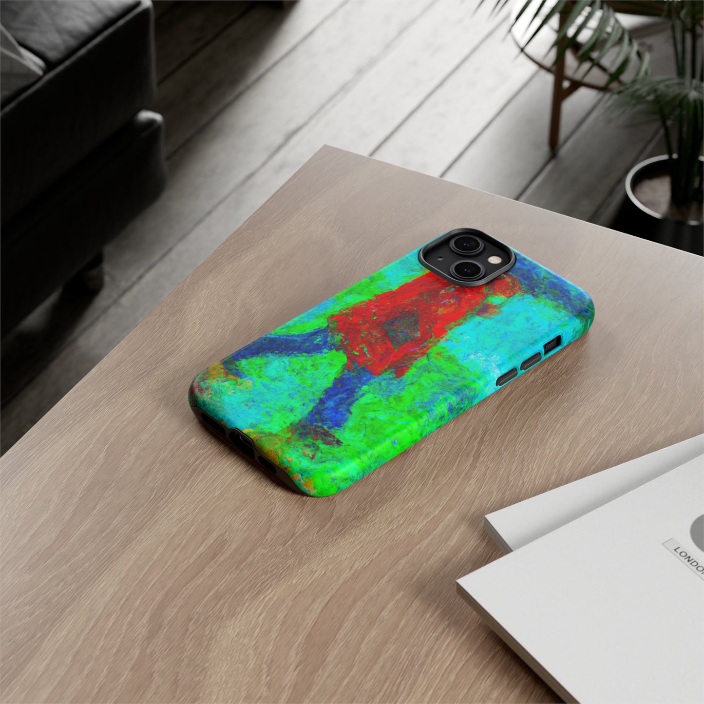 Lonely Man AI Generated - Cell Phone Case