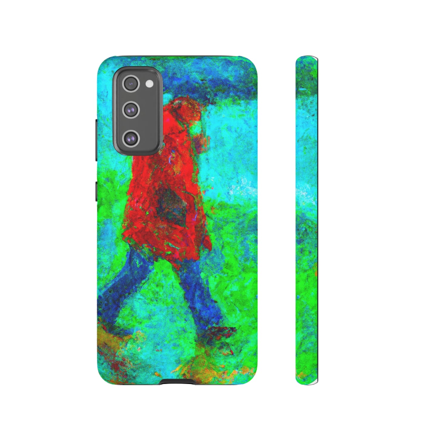 Lonely Man AI Generated - Cell Phone Case