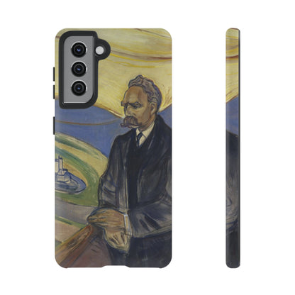 Friederich Nietzsche by Edvard Munch - Cell Phone Case